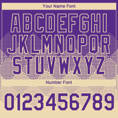 Custom Purple Cream 3D Pattern Design Gradient Square Shapes Performance T-Shirt