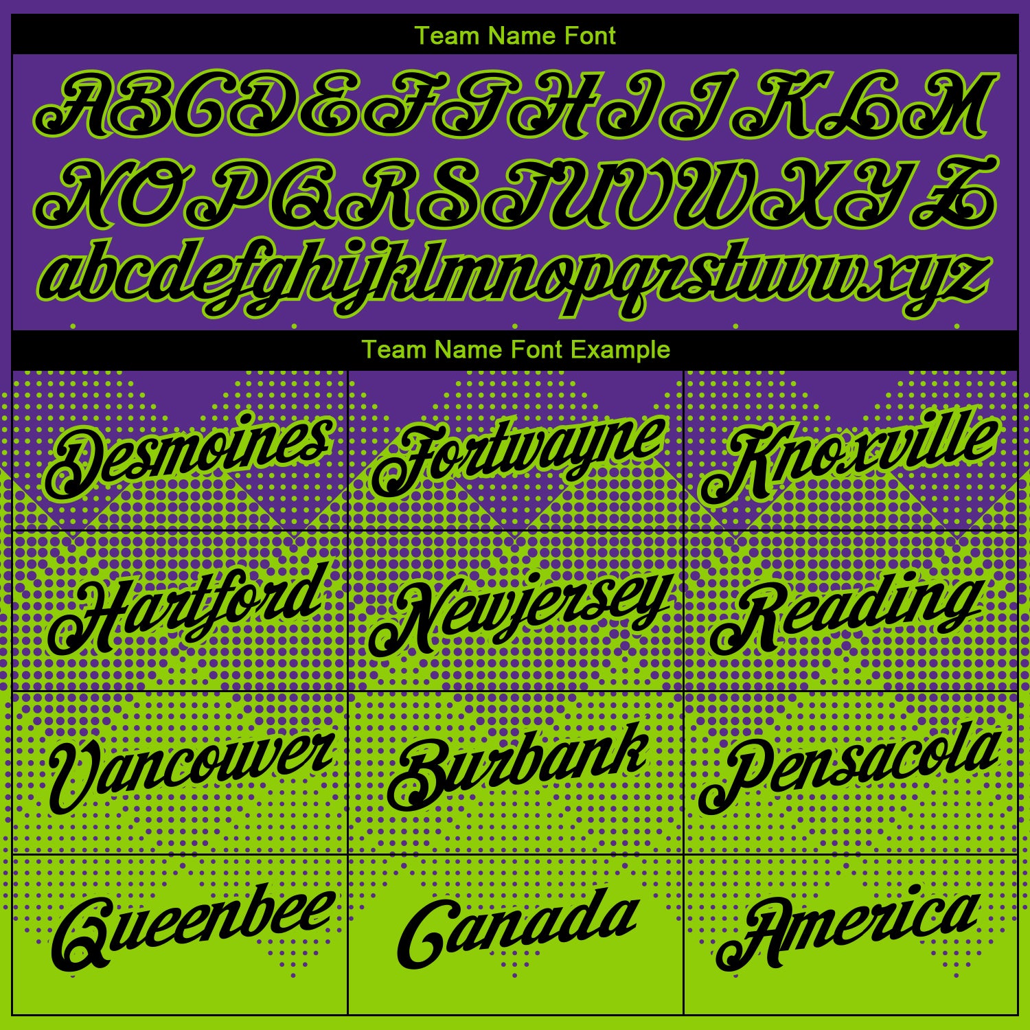 Custom Purple Black-Neon Green 3D Pattern Design Gradient Square Shapes Performance T-Shirt