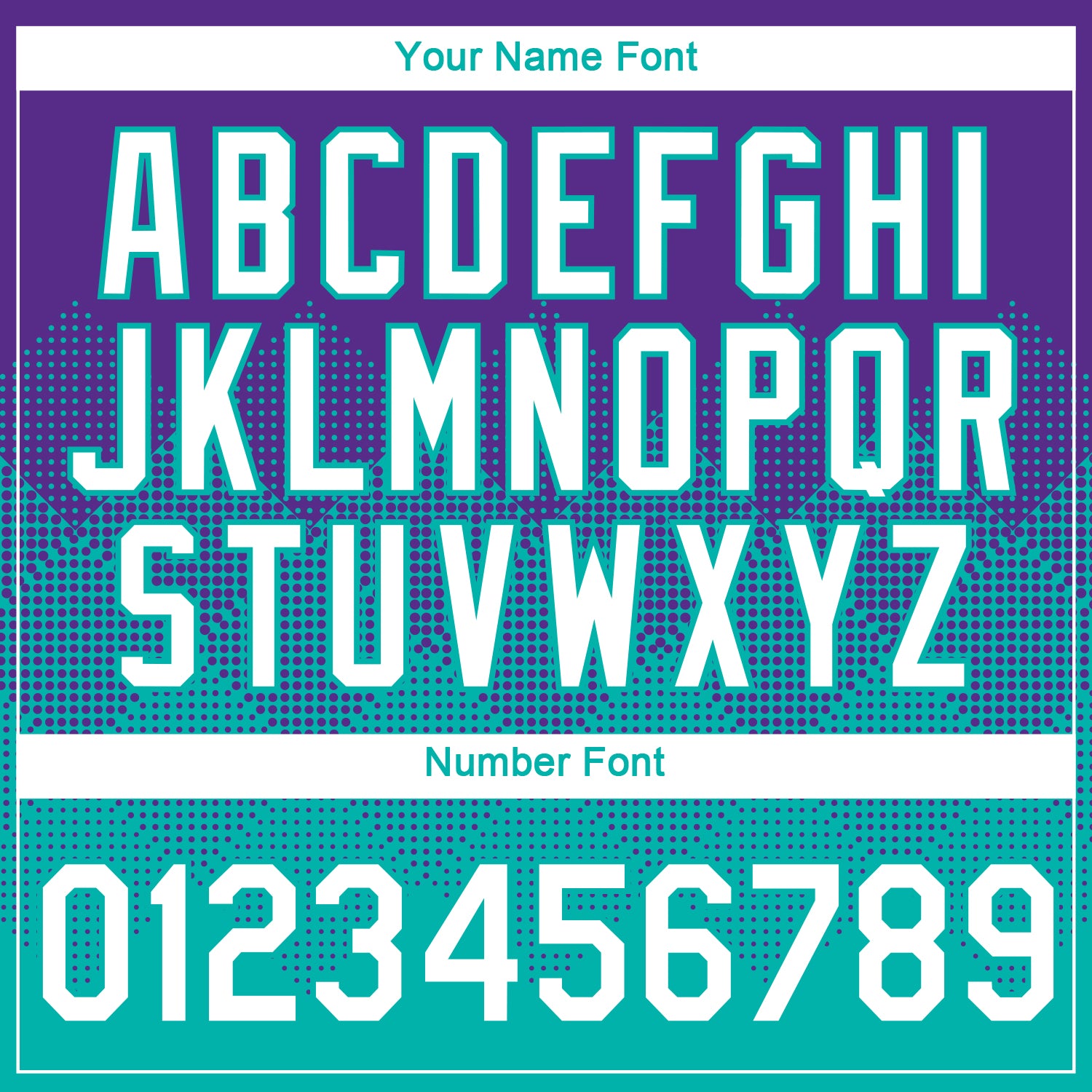 Custom Purple White-Aqua 3D Pattern Design Gradient Square Shapes Performance T-Shirt