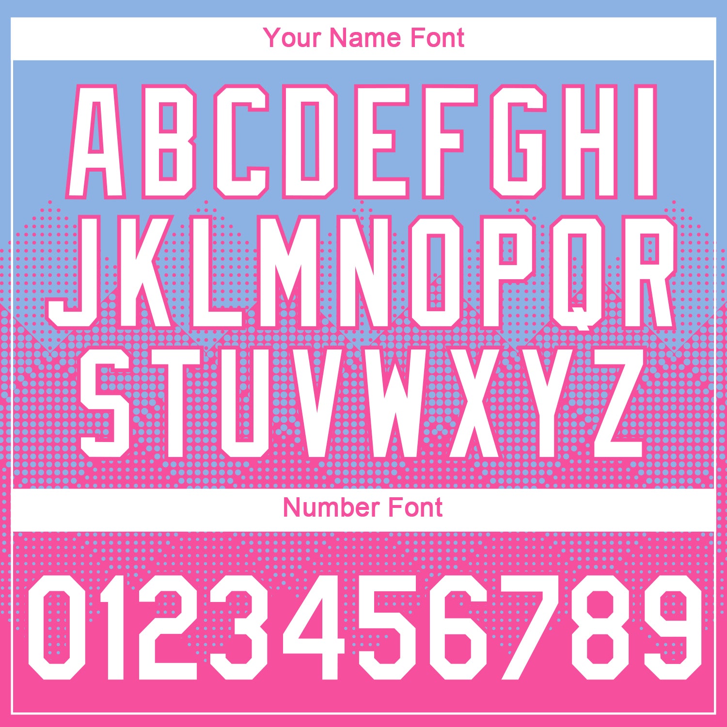 Custom Light Blue White-Pink 3D Pattern Design Gradient Square Shapes Performance T-Shirt