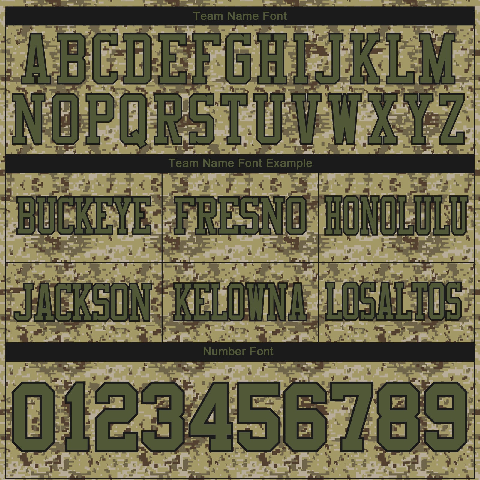 Custom Camo Olive-Black 3D Pattern Salute To Service Authentic Football Jersey