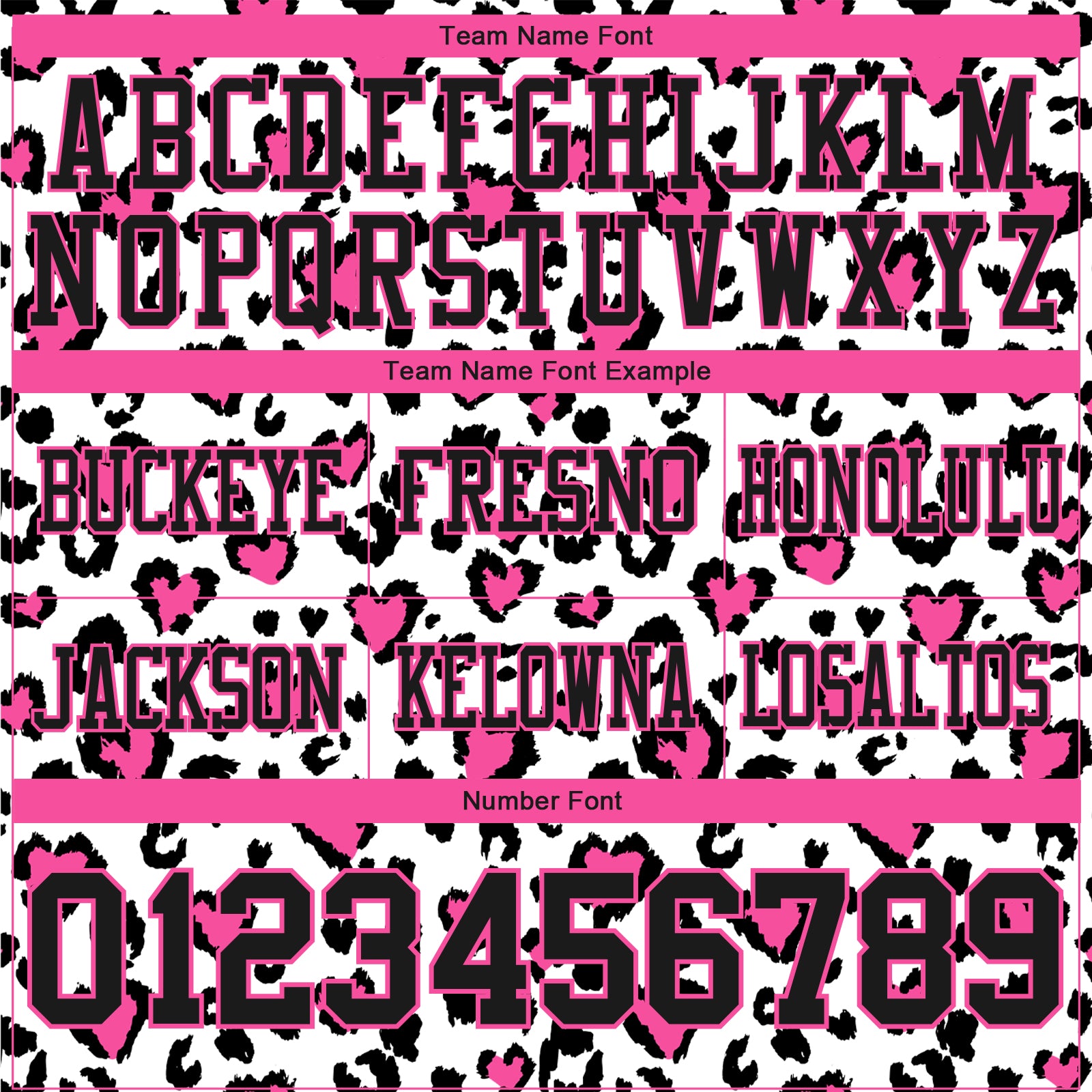 Custom White Black-Pink 3D Pattern Leopard Print Authentic Football Jersey