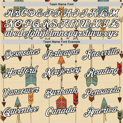 Custom Cream White-Black 3D Pattern Design Arrow Archery Bow Target Performance T-Shirt