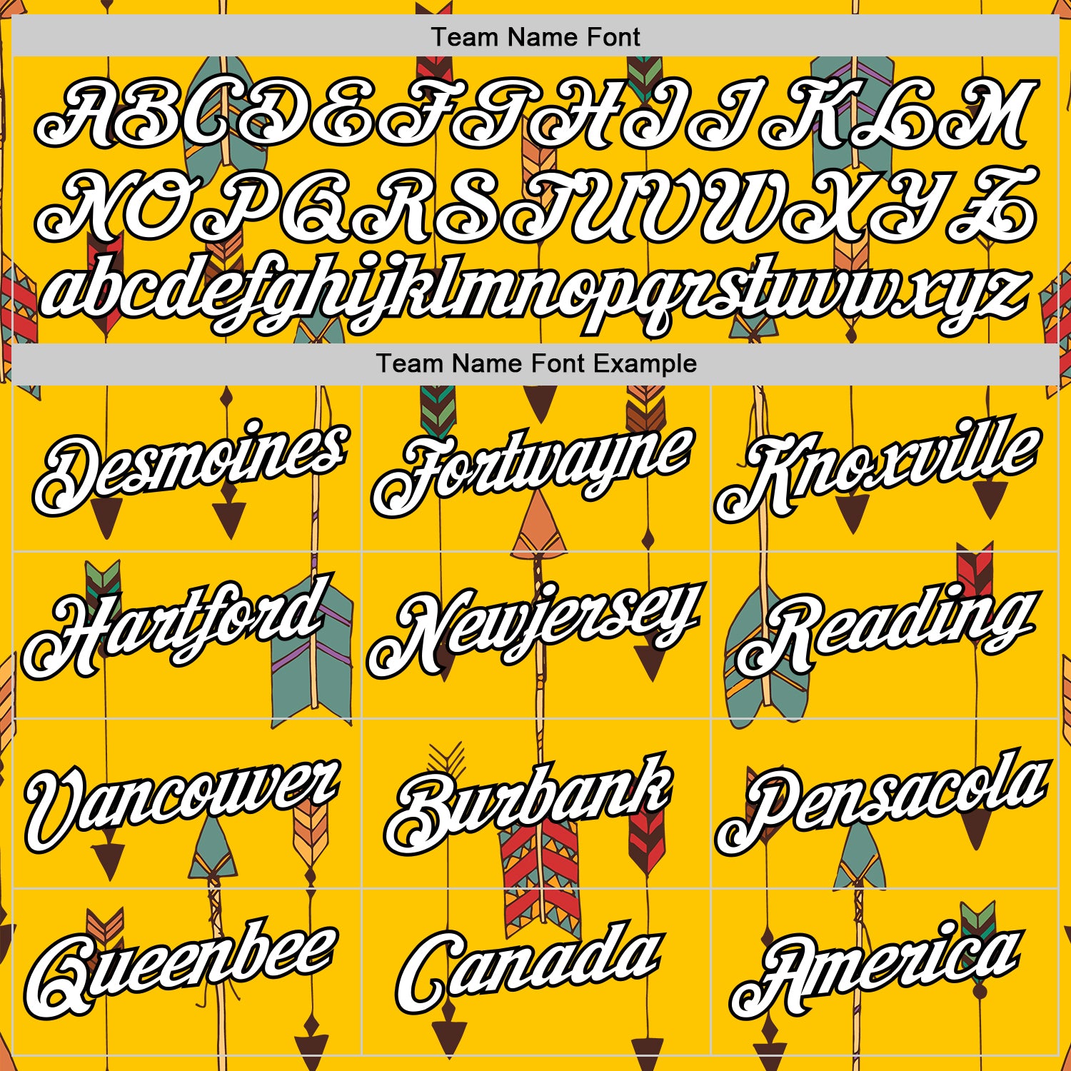 Custom Yellow White-Black 3D Pattern Design Arrow Archery Bow Target Performance T-Shirt