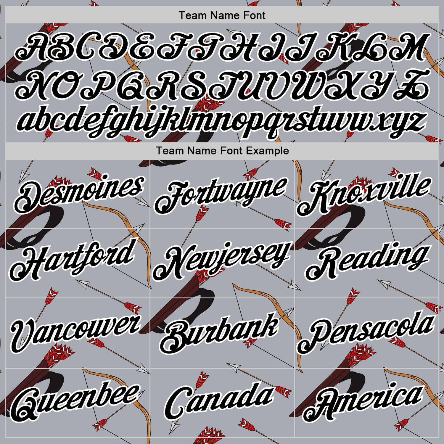 Custom Gray Black-White 3D Pattern Design Arrow Archery Bow Target Performance T-Shirt