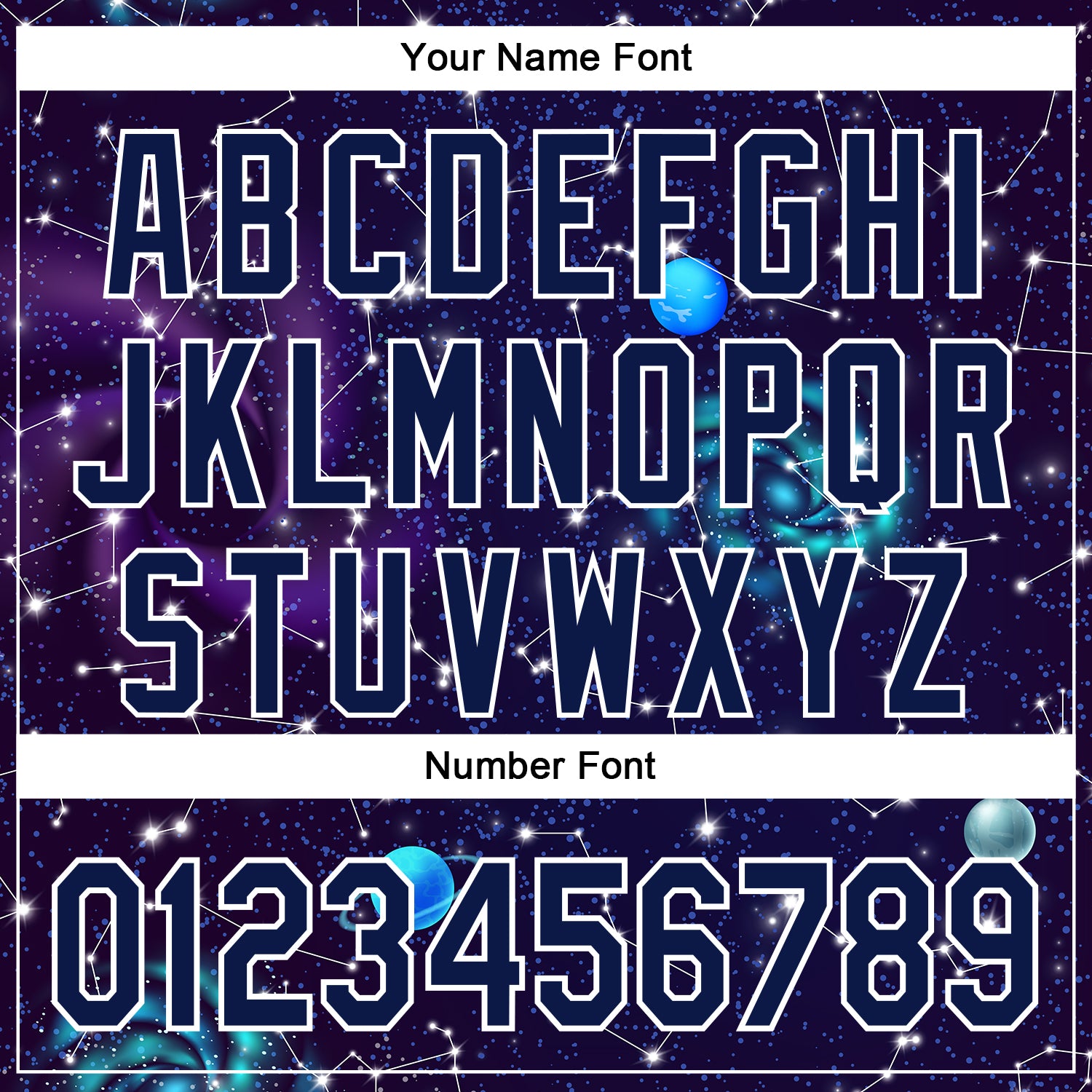 Custom Dark Purple Navy-White 3D Pattern Design Outer Space Galaxy Solar Authentic Baseball Jersey