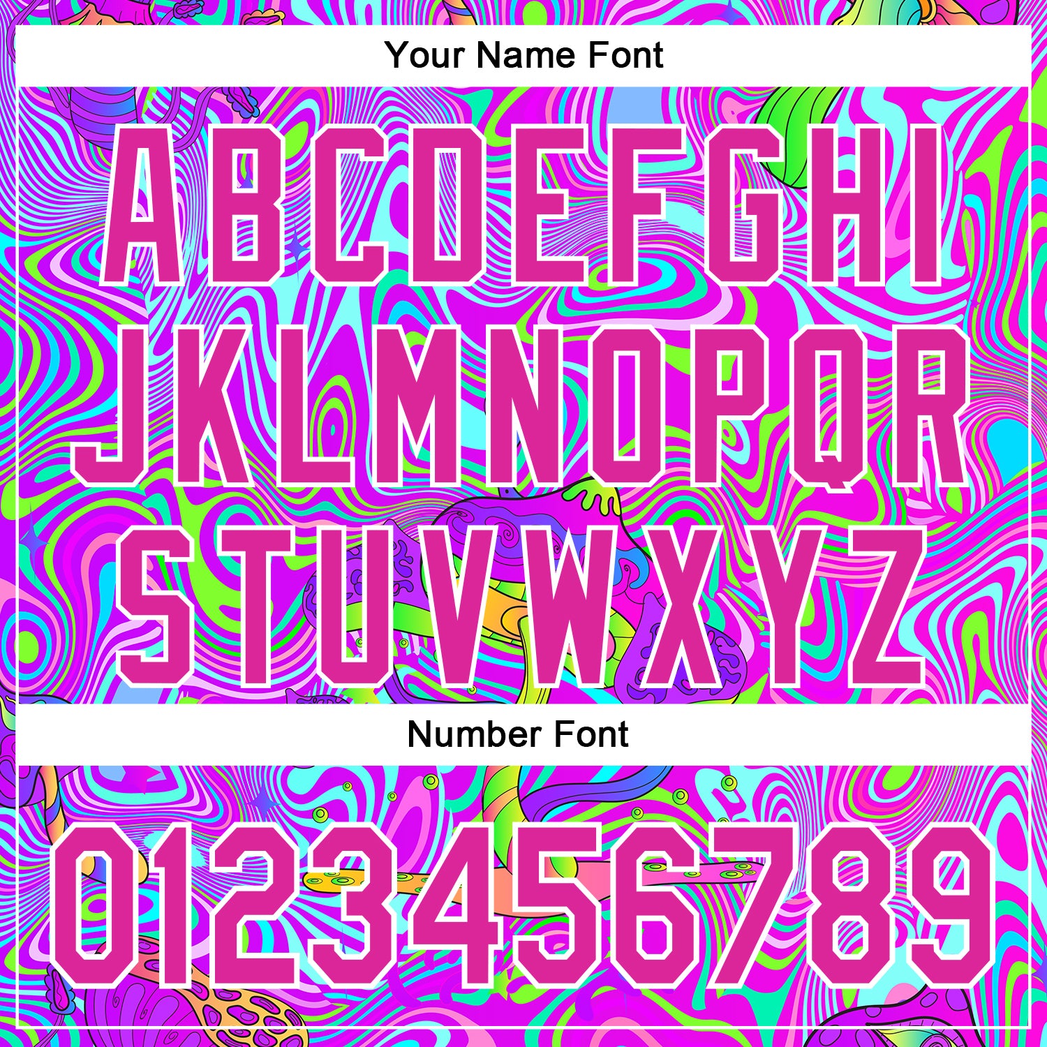 Custom Purple Deep Pink-White 3D Pattern Design Trippy Psychedelic Magic Mushrooms Authentic Baseball Jersey