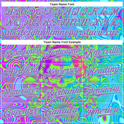 Custom Blue Medium Purple-Ice Blue 3D Pattern Design Trippy Magic Mushrooms Skull Authentic Baseball Jersey