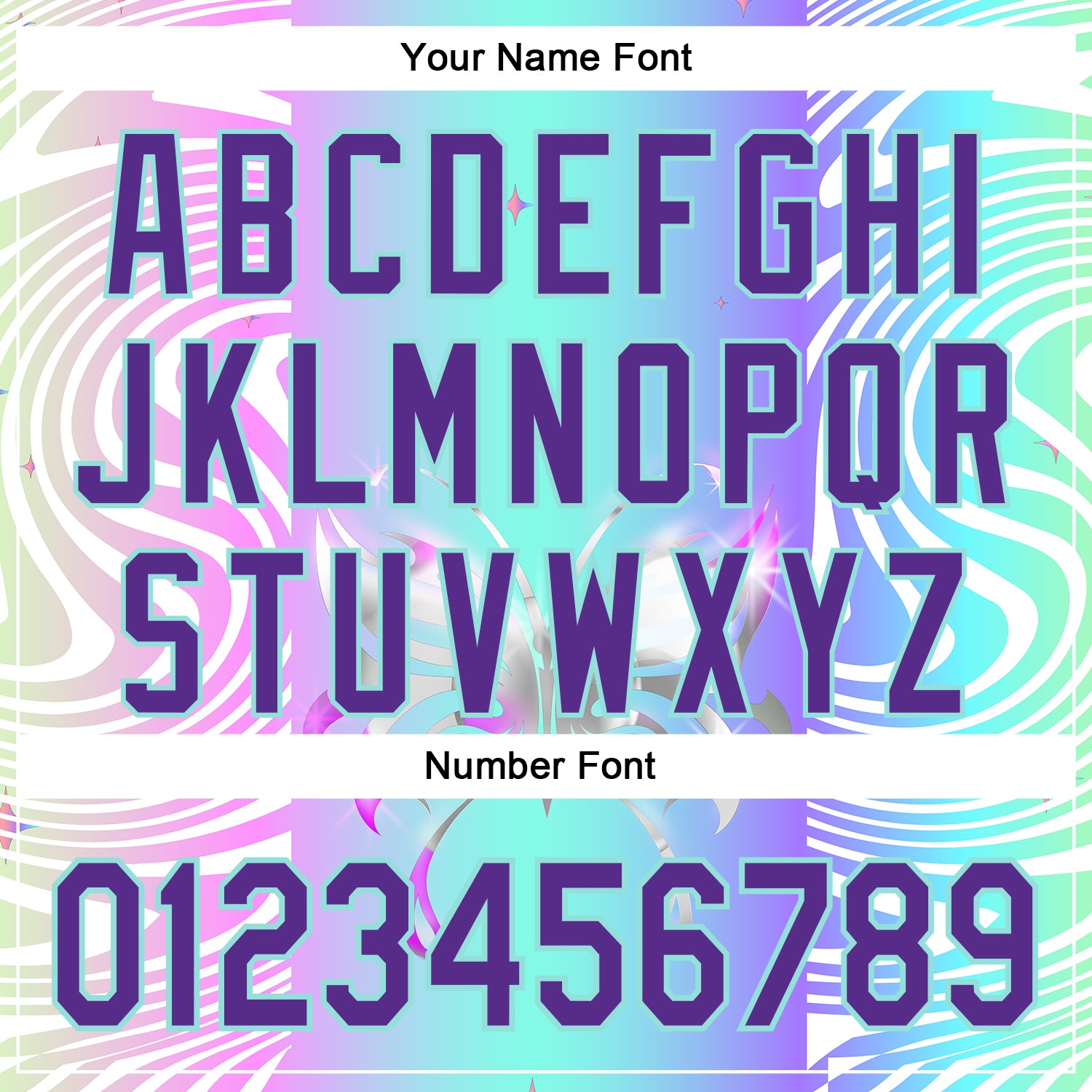 Custom Blue Purple-Ice Blue 3D Pattern Design Trippy Acid Butterfly Authentic Baseball Jersey