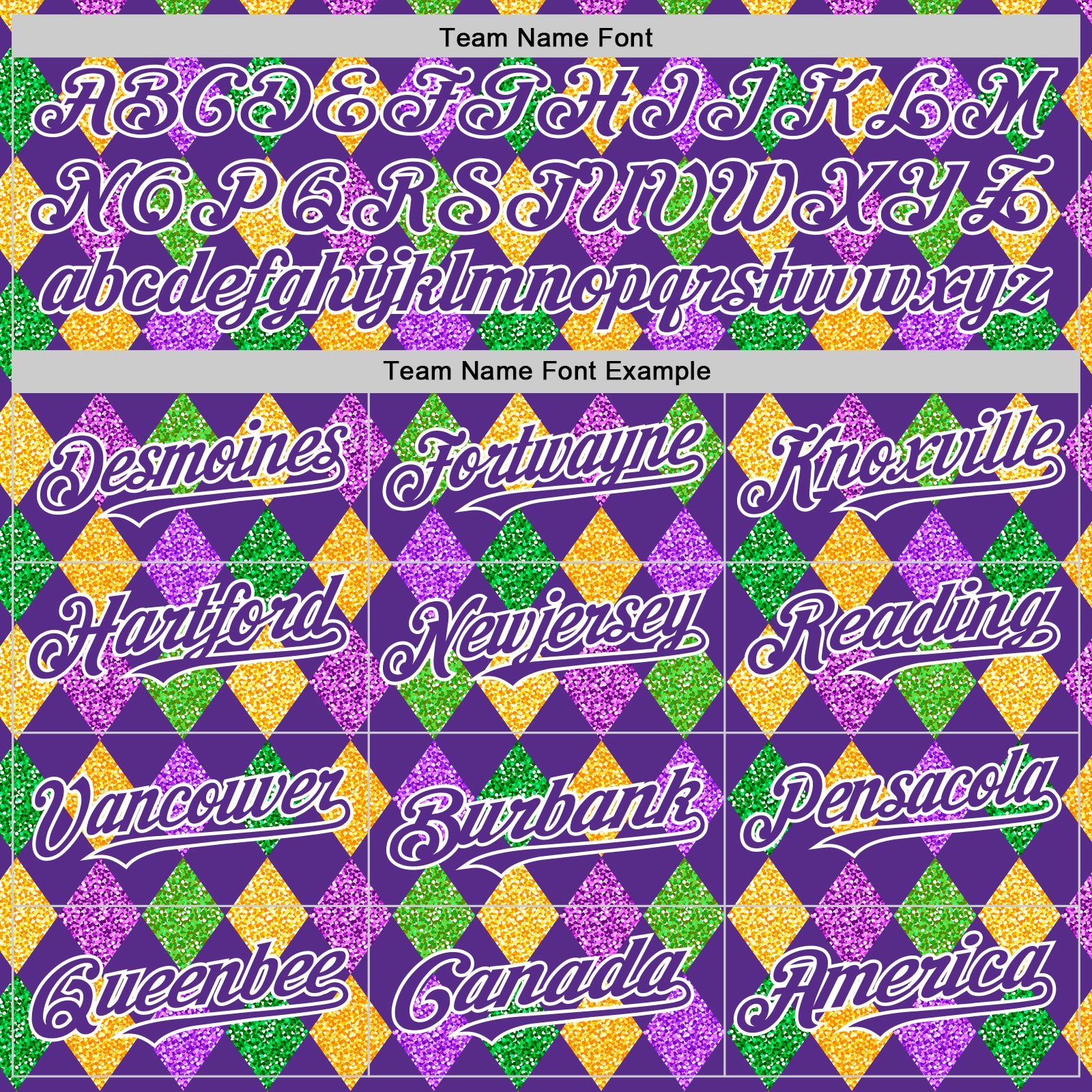 Custom Purple White 3D Pattern Design Mardi Gras Shrove Tuesday Authentic Baseball Jersey