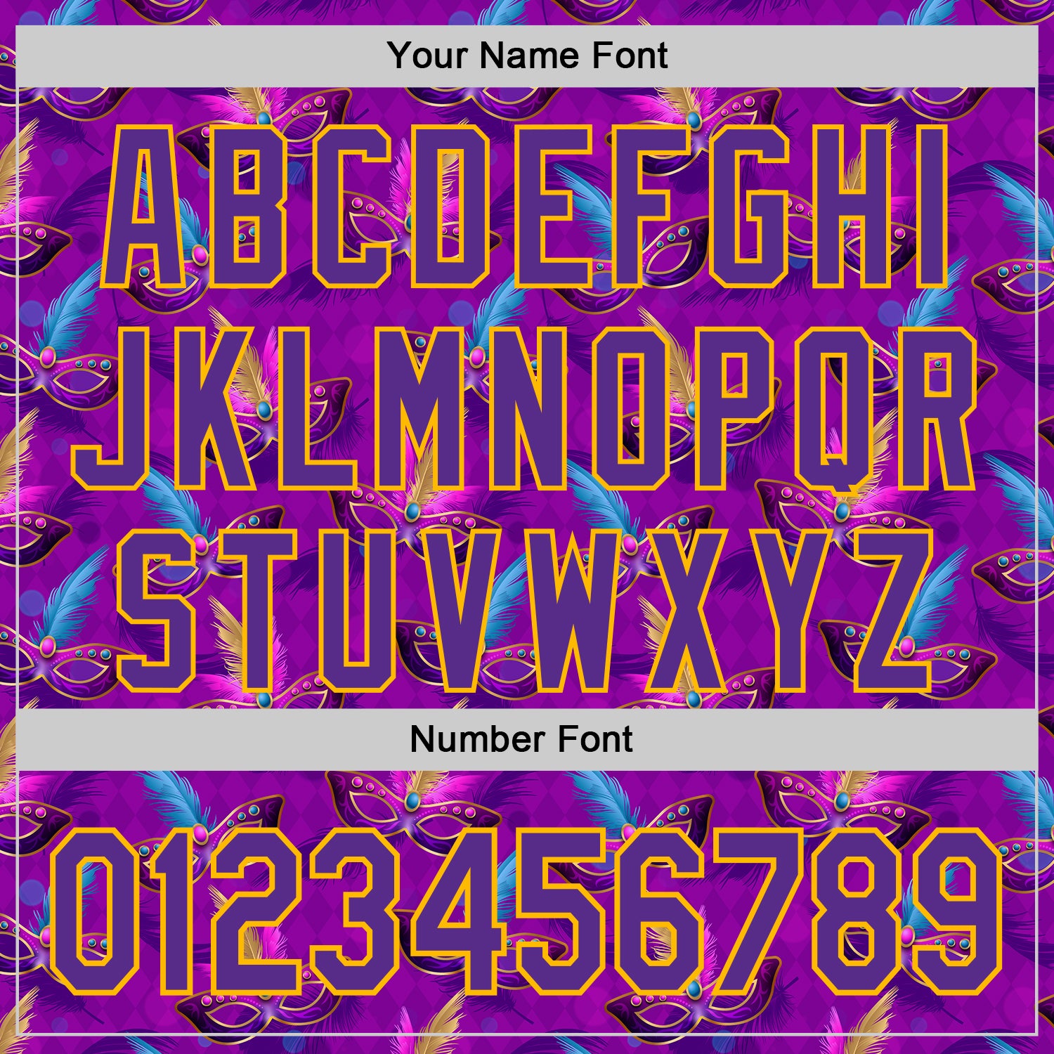 Custom Purple Gold 3D Pattern Design Mardi Gras Shrove Tuesday Authentic Baseball Jersey