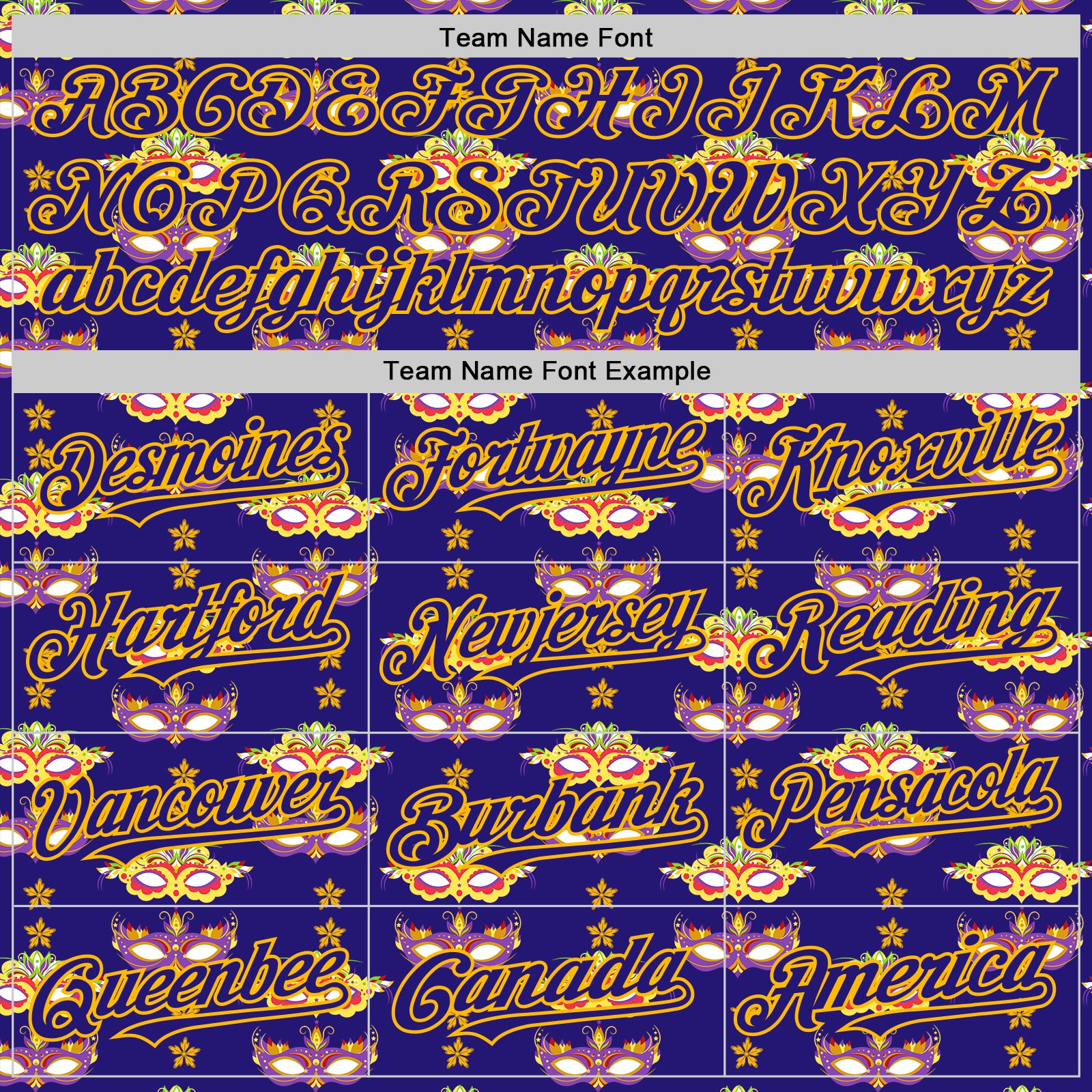 Custom Dark Purple Gold 3D Pattern Design Mardi Gras Shrove Tuesday Authentic Baseball Jersey