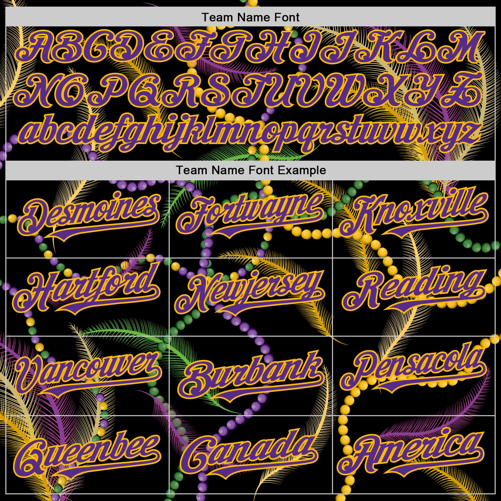Custom Black Purple-Gold 3D Pattern Design Mardi Gras Shrove Tuesday Authentic Baseball Jersey