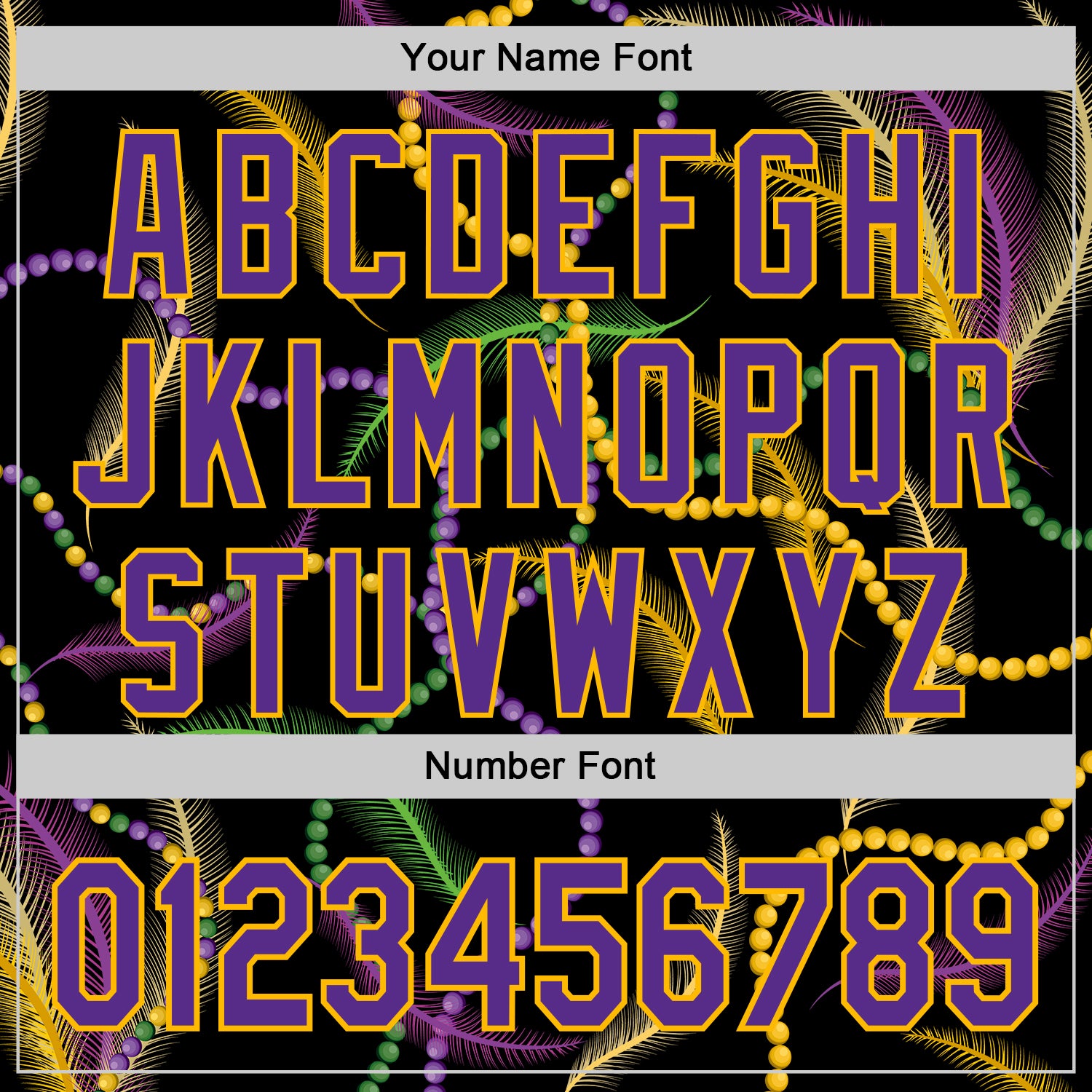 Custom Black Purple-Gold 3D Pattern Design Mardi Gras Shrove Tuesday Authentic Baseball Jersey