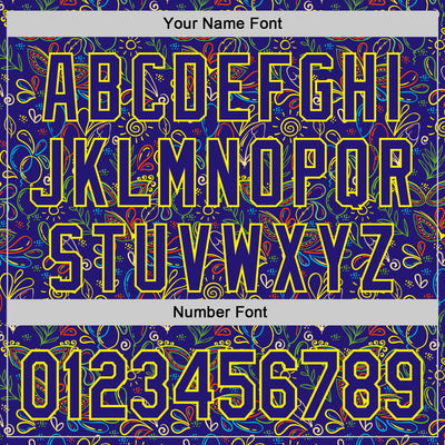 Custom Dark Purple Light Yellow 3D Pattern Design Mardi Gras Shrove Tuesday Authentic Baseball Jersey