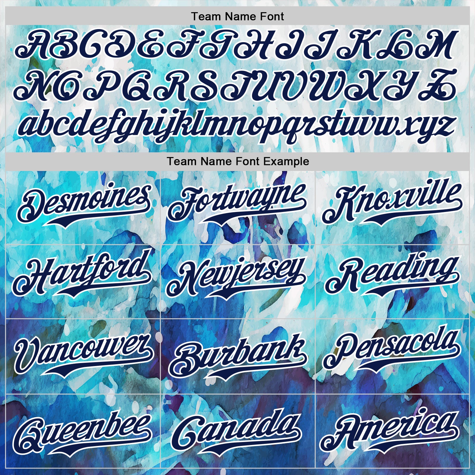 Custom White Navy 3D Pattern Design Burner Costumes Watercolor Paint Authentic Baseball Jersey