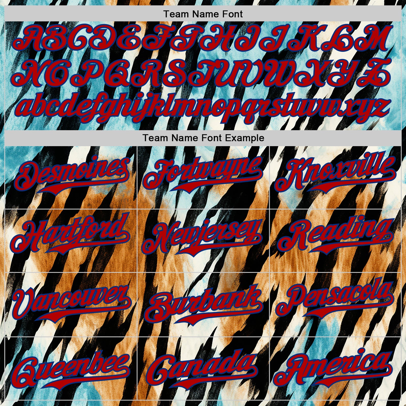 Custom Black Red-Royal 3D Pattern Design Burner Costumes Zebra Print Authentic Baseball Jersey