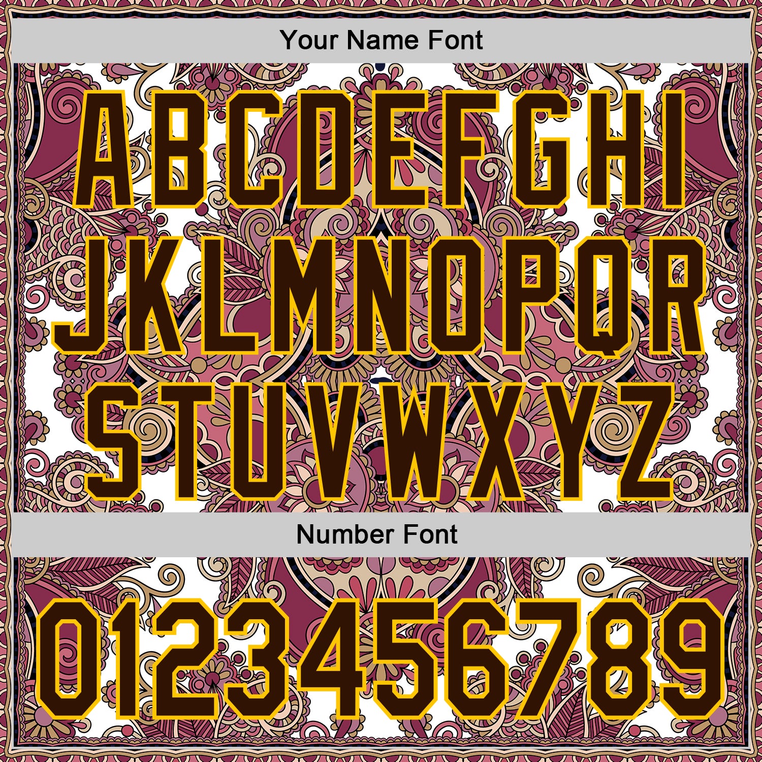 Custom White Brown Red-Yellow 3D Pattern Design Burner Costumes Exotic Authentic Baseball Jersey