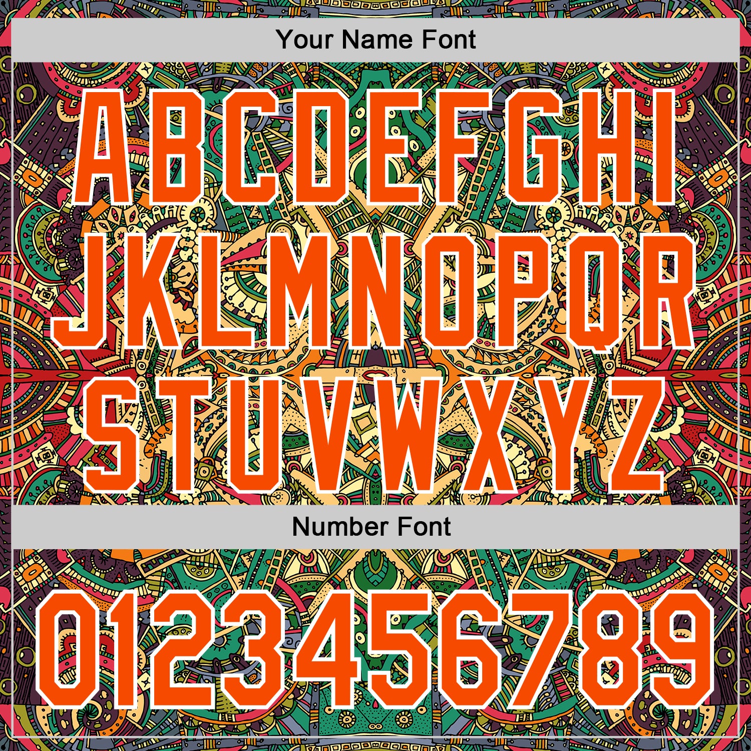 Custom Green Orange-White 3D Pattern Design Burner Costumes Exotic Authentic Baseball Jersey