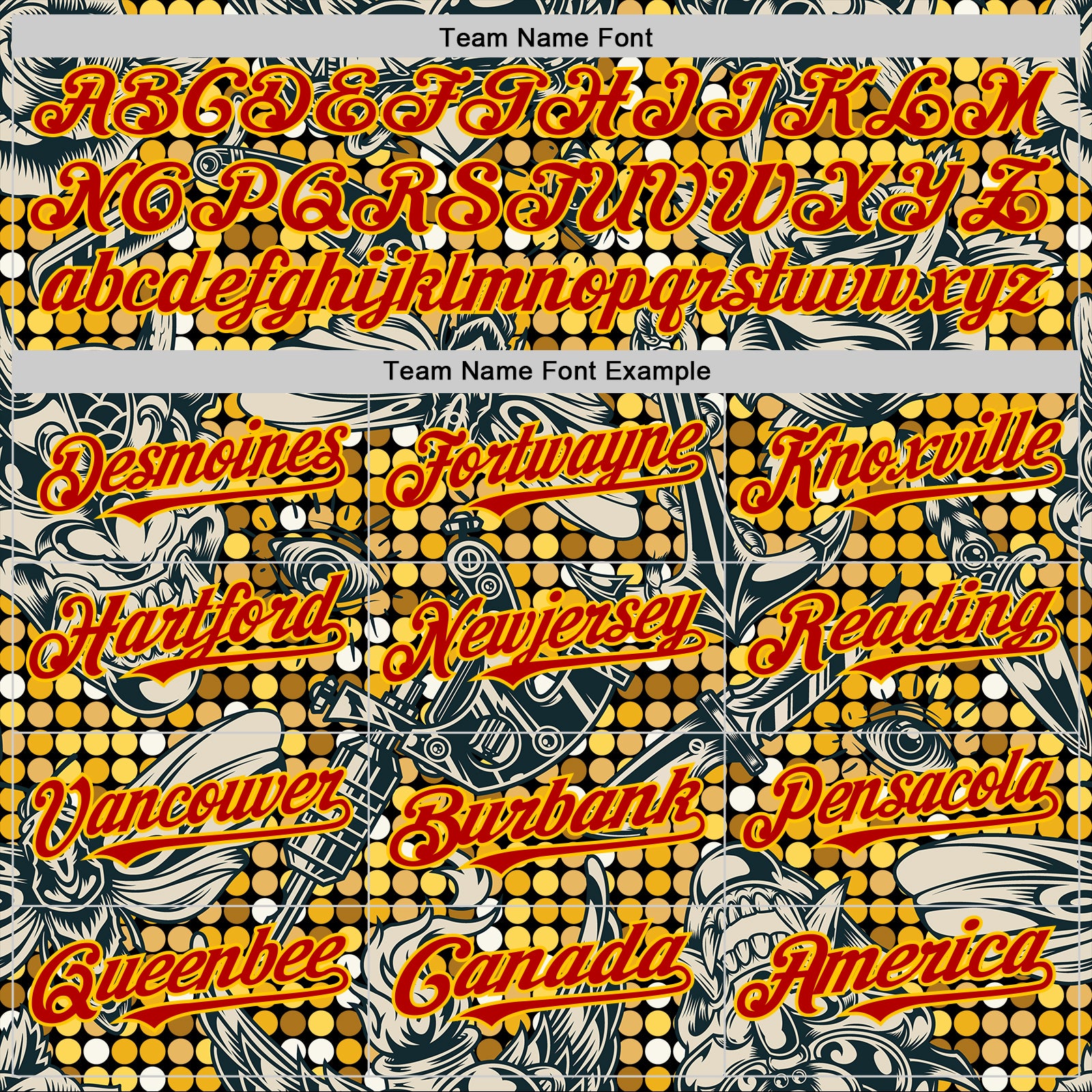 Custom Black Red-Yellow 3D Pattern Design Rave Party Tattoos Disco Authentic Baseball Jersey