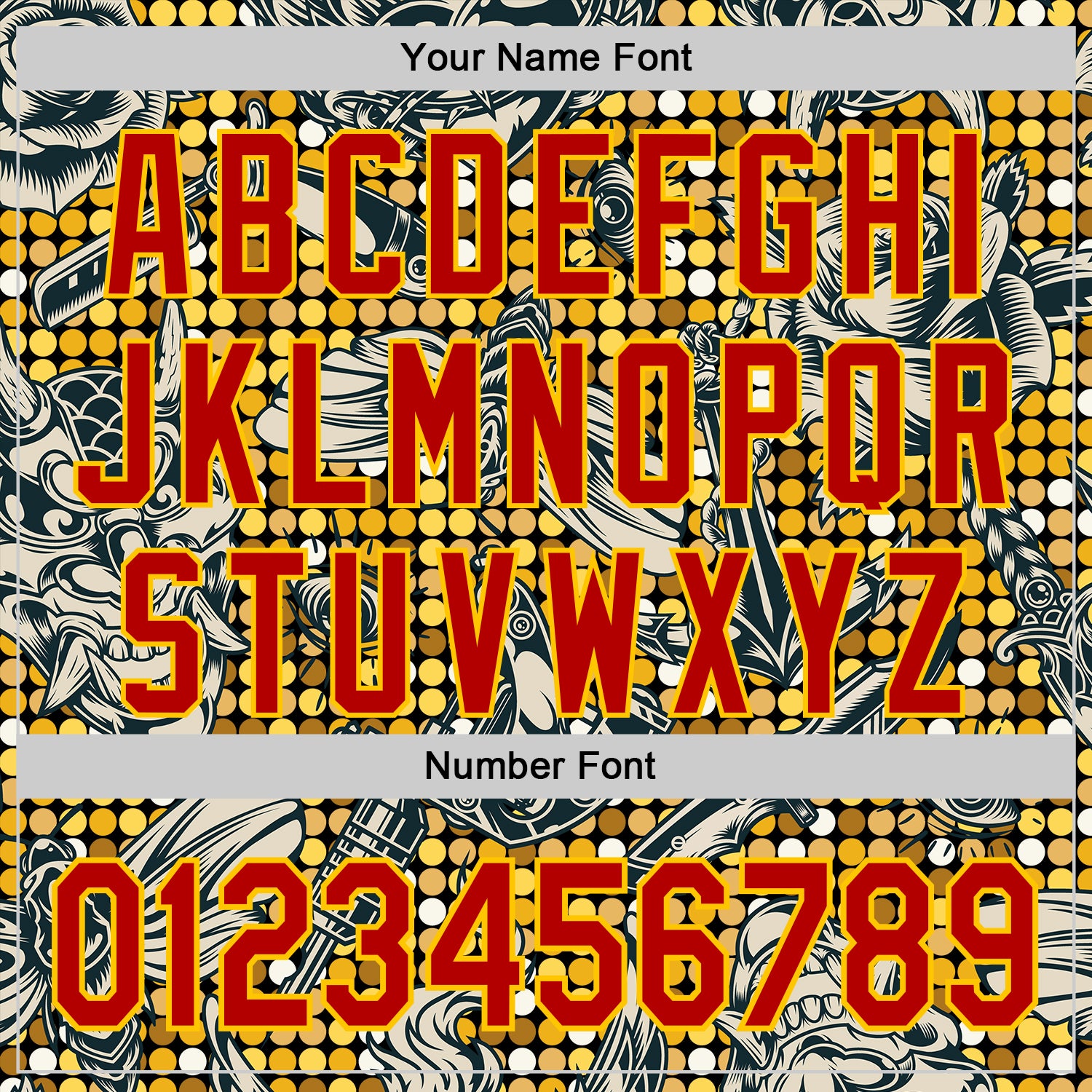 Custom Black Red-Yellow 3D Pattern Design Rave Party Tattoos Disco Authentic Baseball Jersey