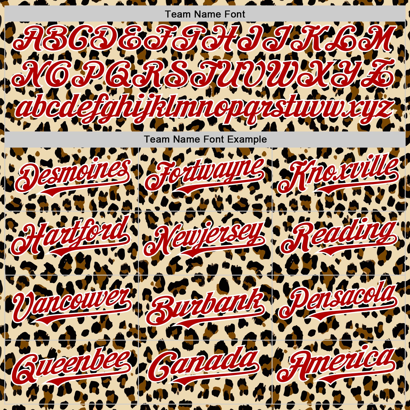 Custom Cream Red-White 3D Pattern Design Rave Party Animal Leopard Print Authentic Baseball Jersey