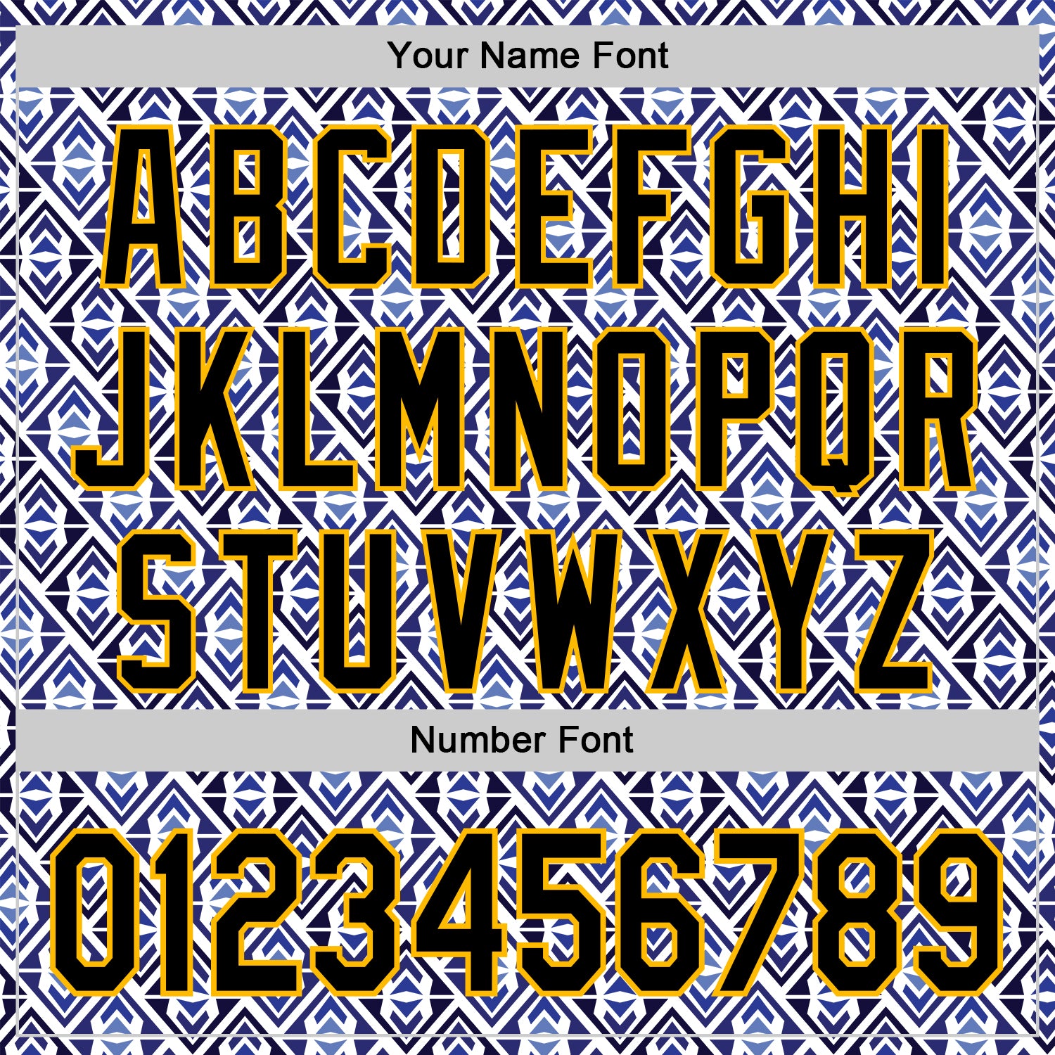 Custom White Black Royal-Gold 3D Pattern Design Rave Party Monogram Geometric Shape Authentic Baseball Jersey