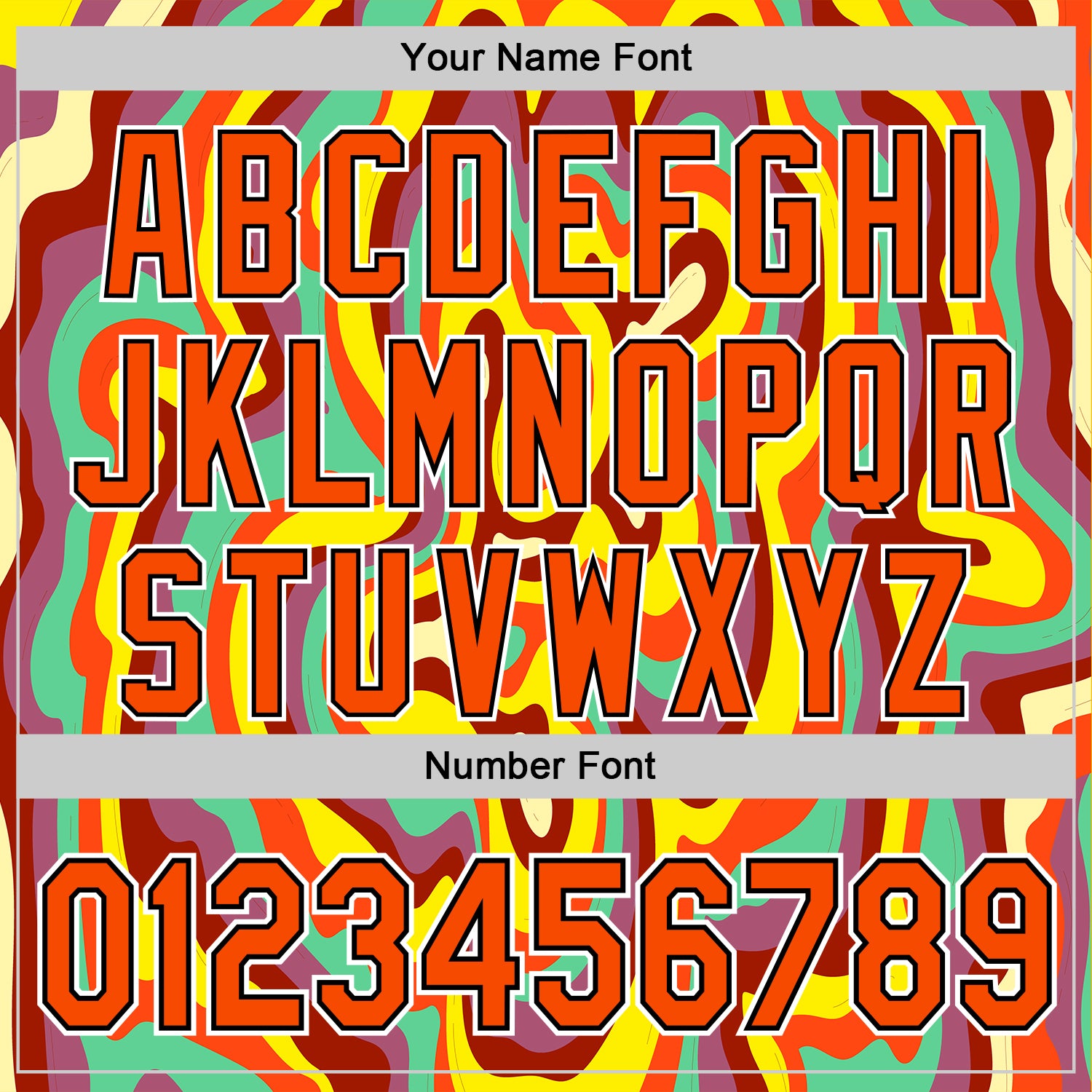 Custom Red Orange Black-White 3D Pattern Design Rave Party Marble Lava Authentic Baseball Jersey