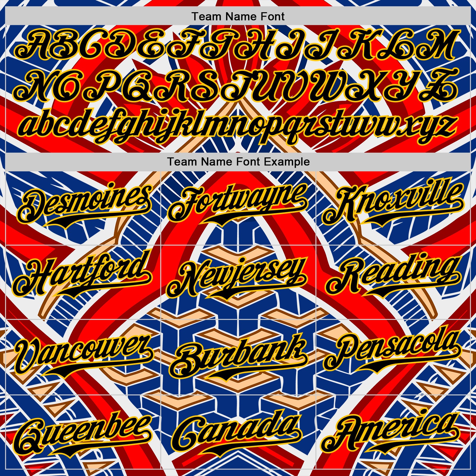 Custom Blue Black Red-Yellow 3D Pattern Design Burner Costumes Tribal Authentic Baseball Jersey