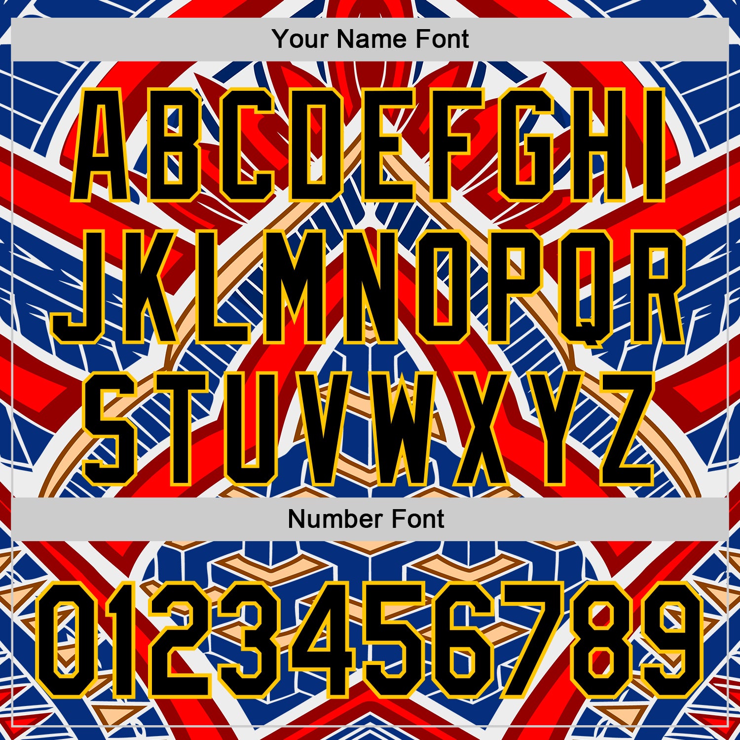 Custom Blue Black Red-Yellow 3D Pattern Design Burner Costumes Tribal Authentic Baseball Jersey