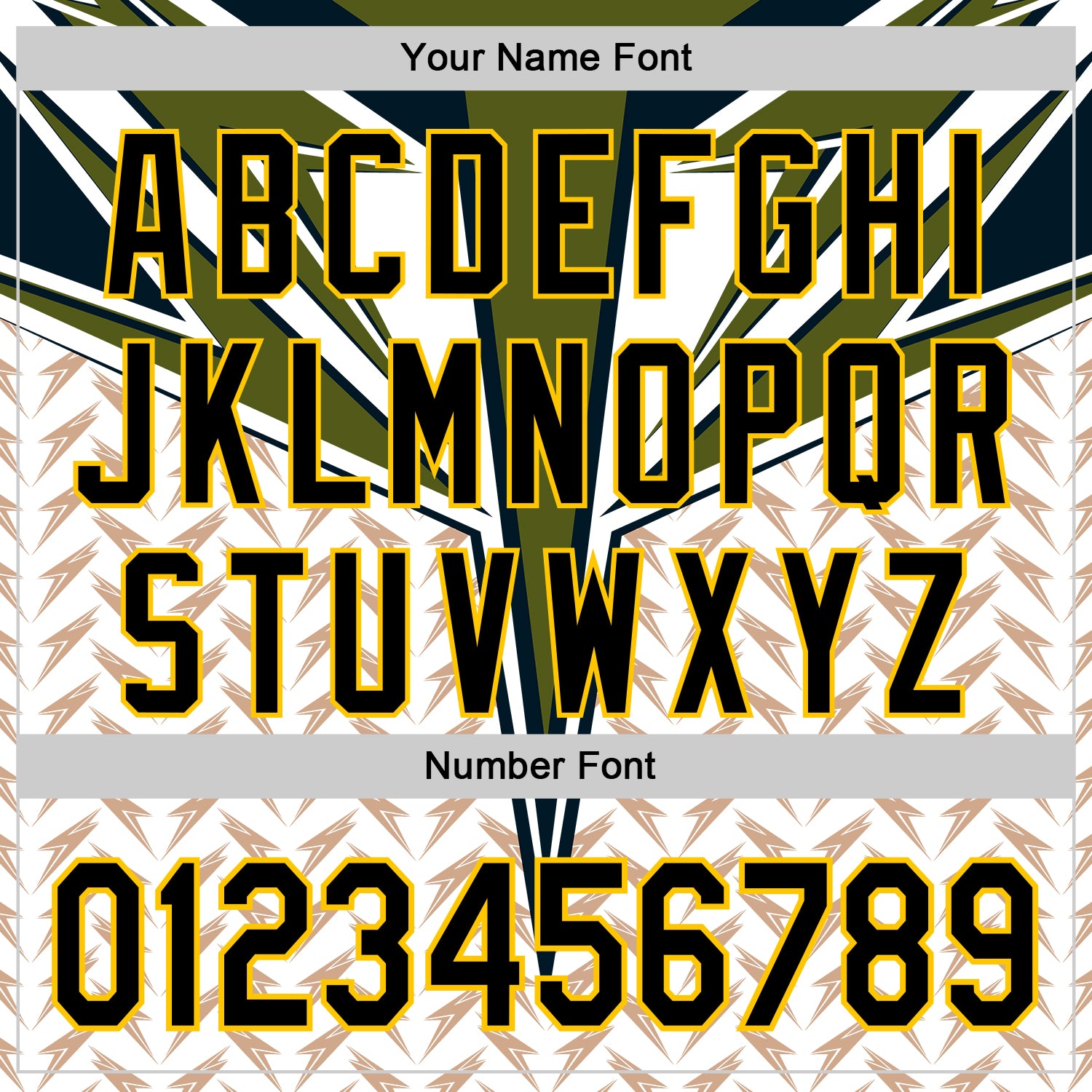 Custom White Black-Yellow 3D Pattern Design Burner Costumes Lightning Authentic Baseball Jersey