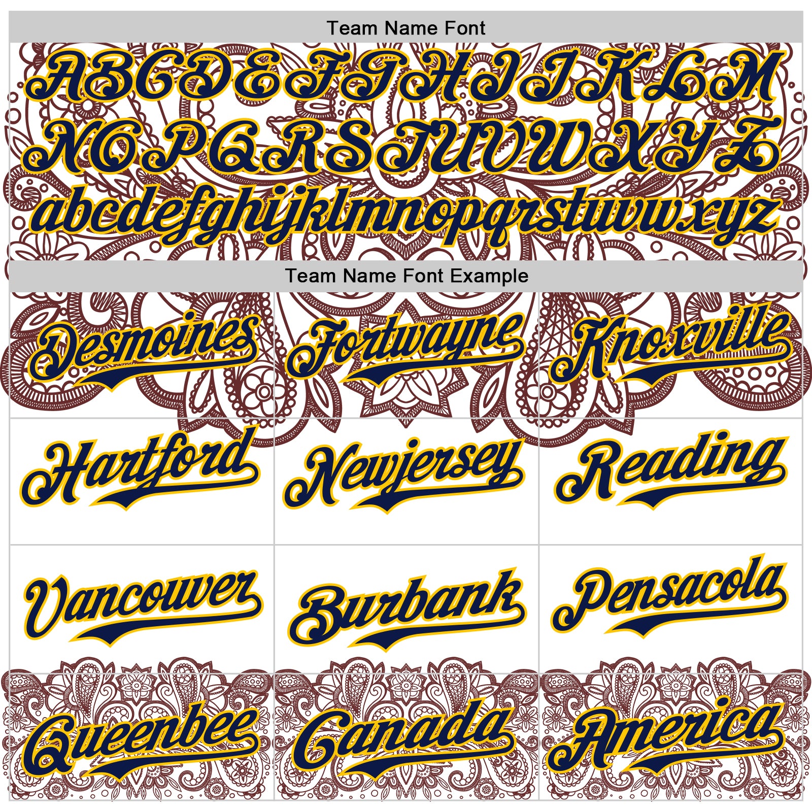 Custom White Navy Red-Yellow 3D Pattern Design Burner Costumes Paisley Bandana Authentic Baseball Jersey
