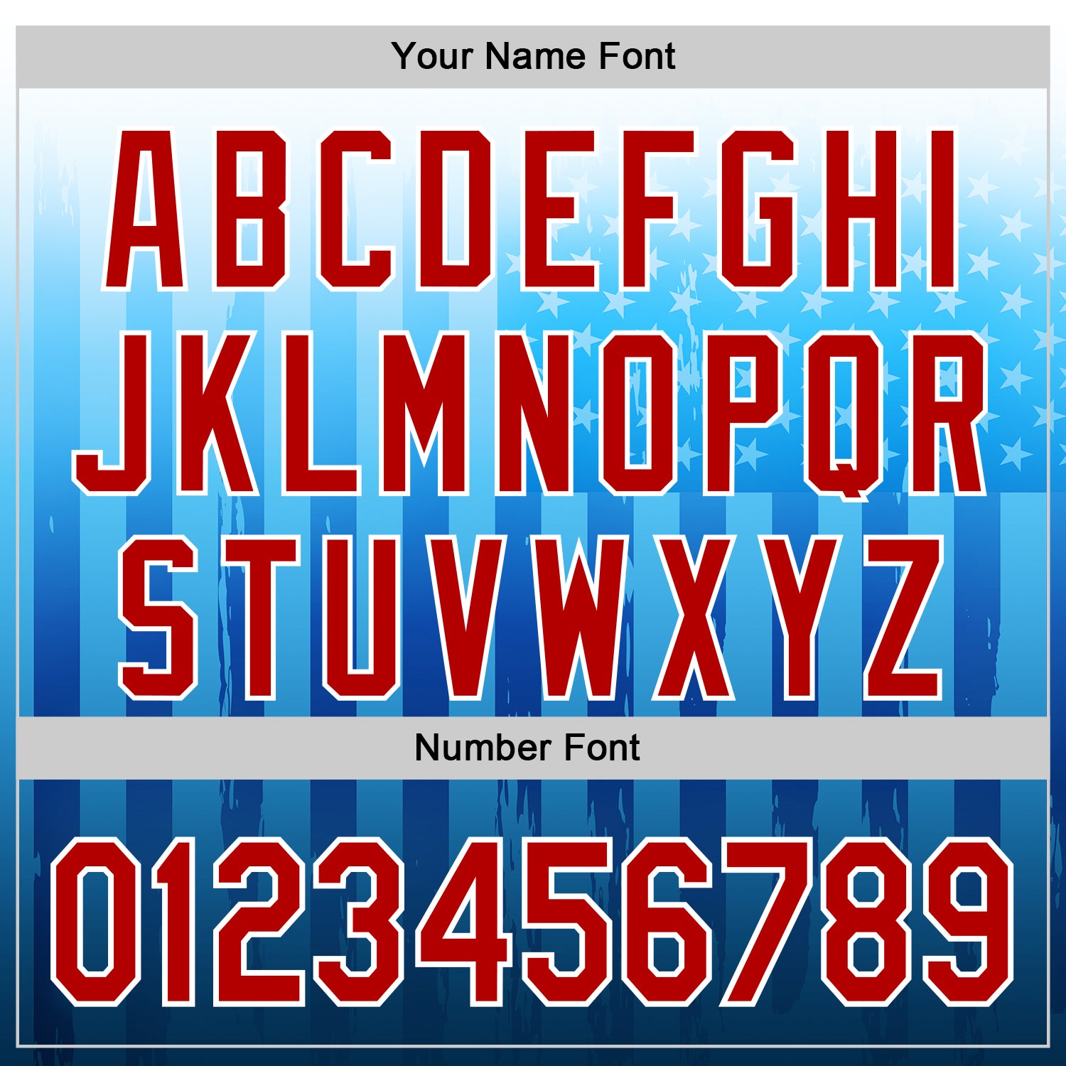 Custom White Red-Blue 3D American Flag Authentic Baseball Jersey