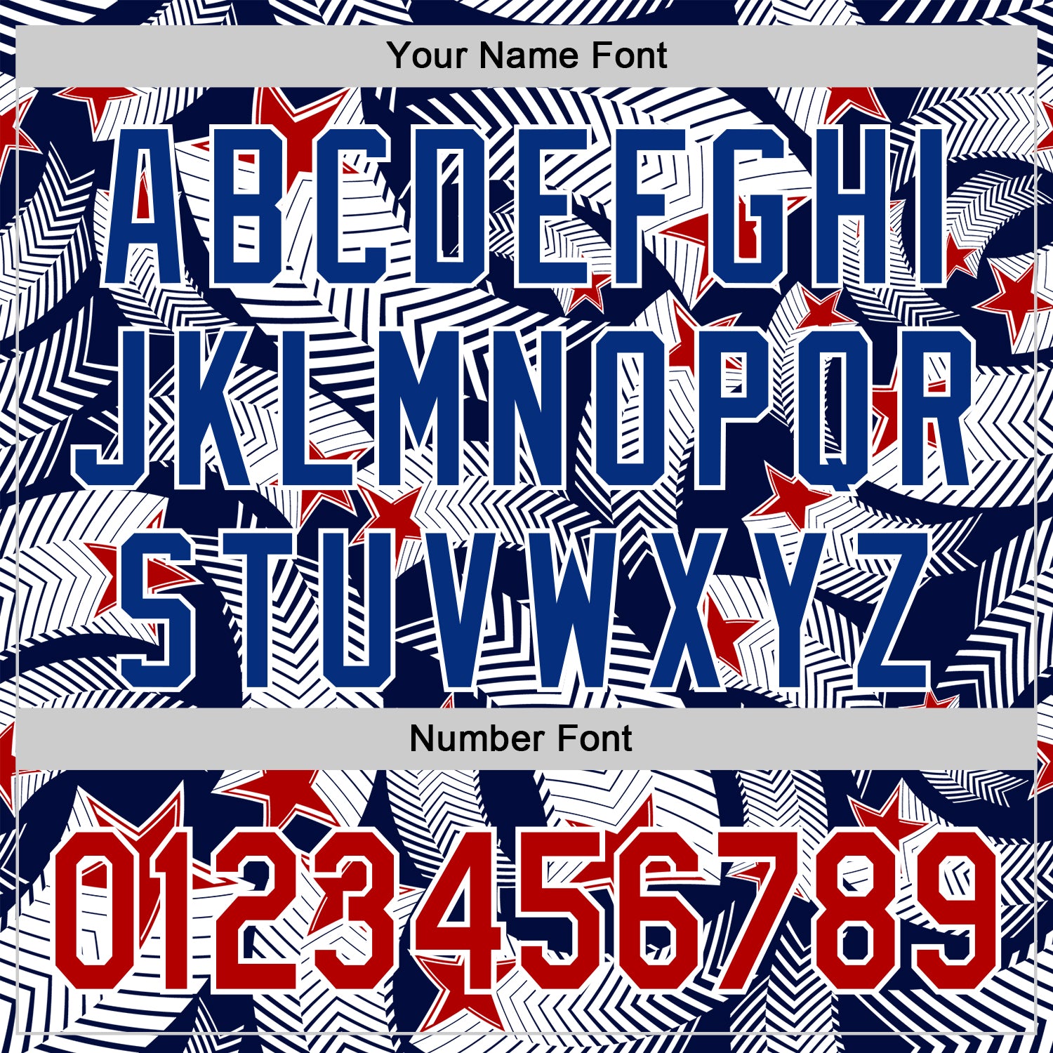 Custom White Red Navy-Royal 3D American Flag America-Inspired Authentic Baseball Jersey