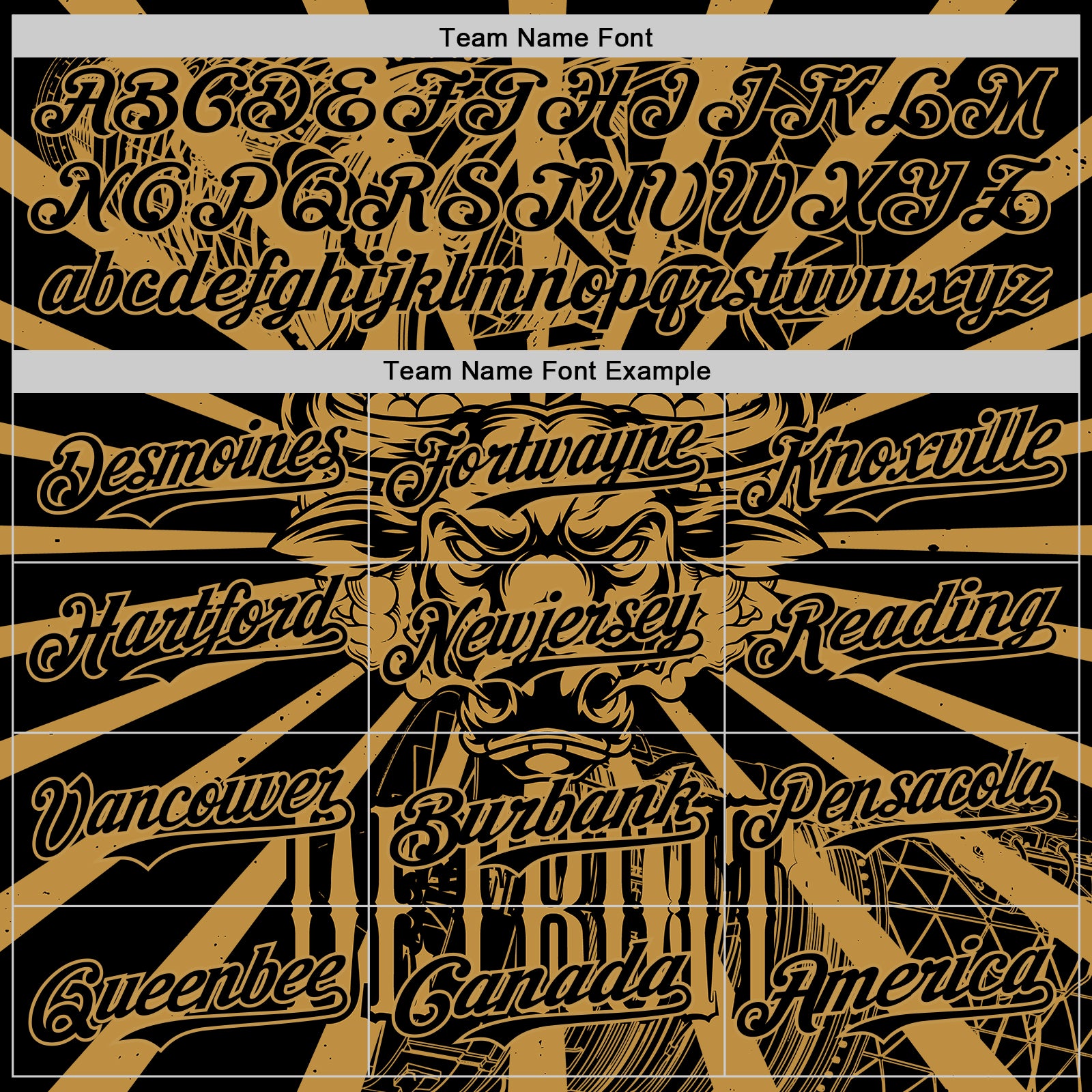 Custom Black Old Gold 3D Pattern Design Detroit Cityscape Steampunk Engine Bull Authentic Baseball Jersey