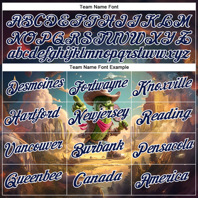 Custom Blue Navy-White 3D Funny Pickleball Paddles Balls West Cowboy Performance T-Shirt