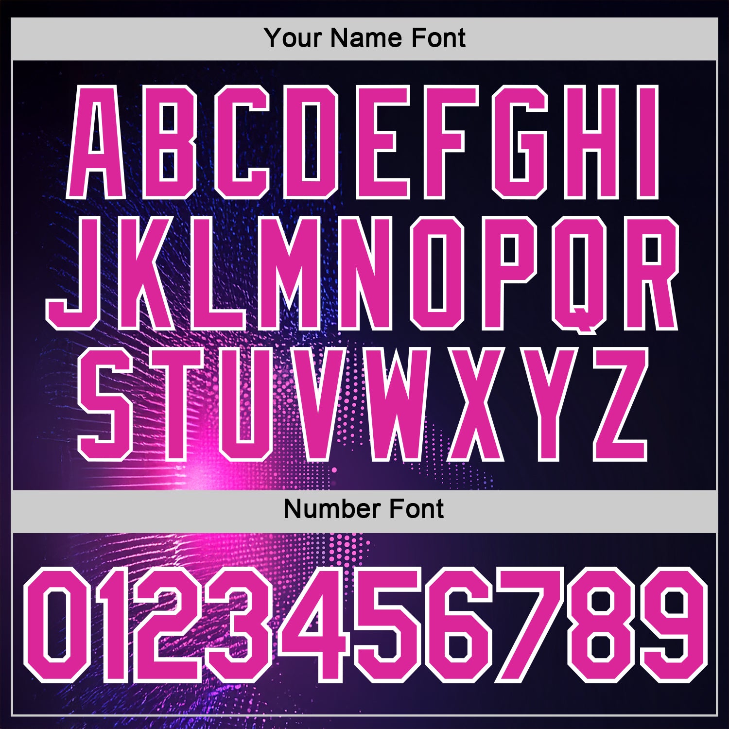 Custom Navy Deep Pink-White 3D Pattern Design Gradient Neon Sportswear Performance T-Shirt