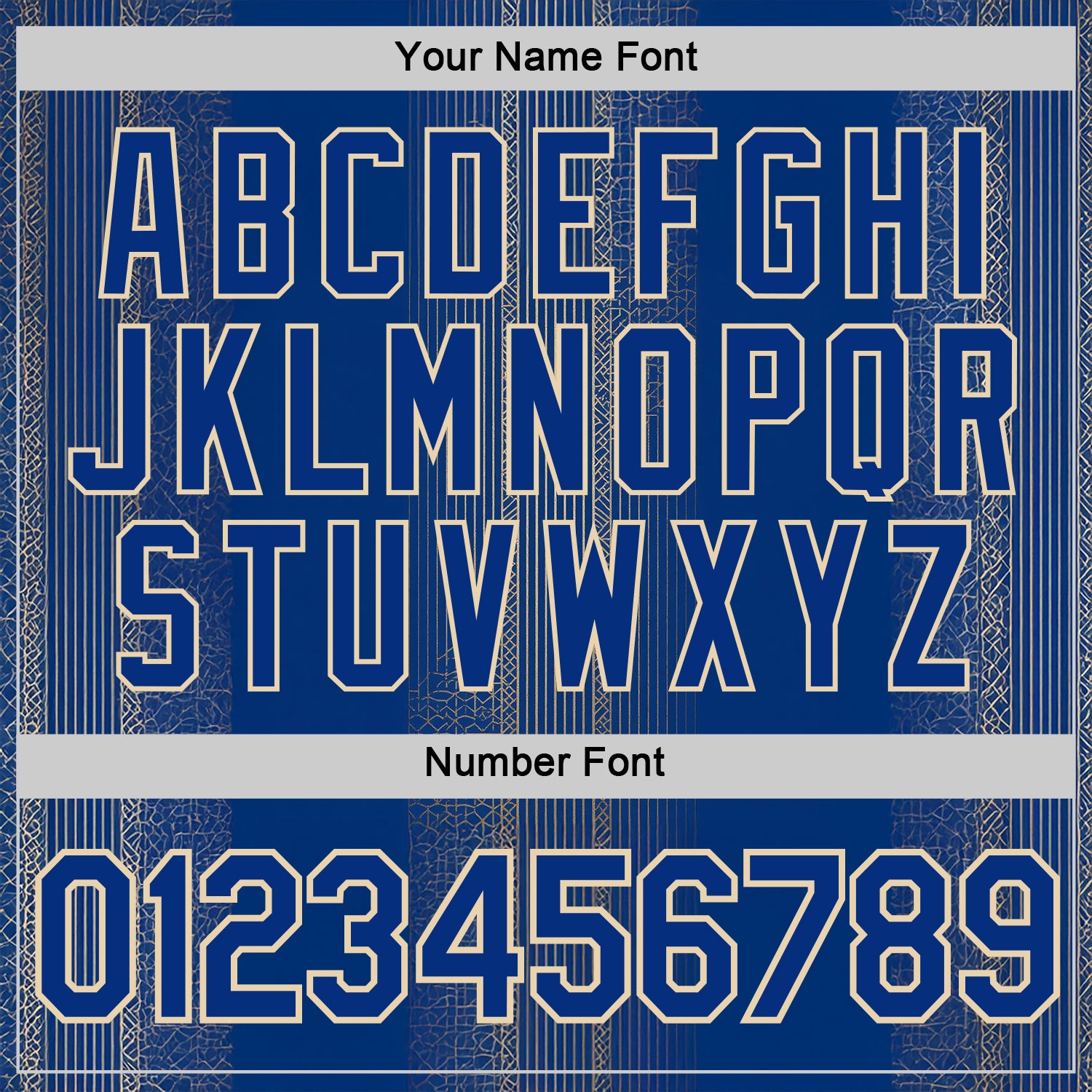 Custom Blue Royal-City Cream 3D Pattern Design Brazil Sportswear Performance T-Shirt