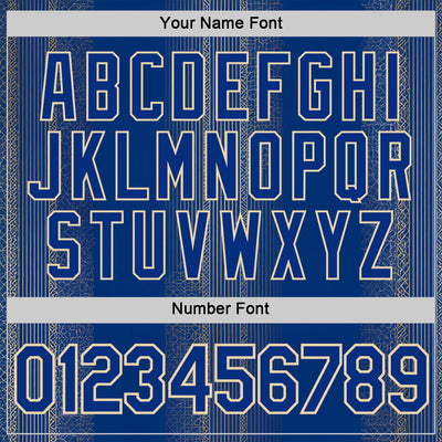 Custom Blue Royal-City Cream 3D Pattern Design Brazil Sportswear Performance T-Shirt