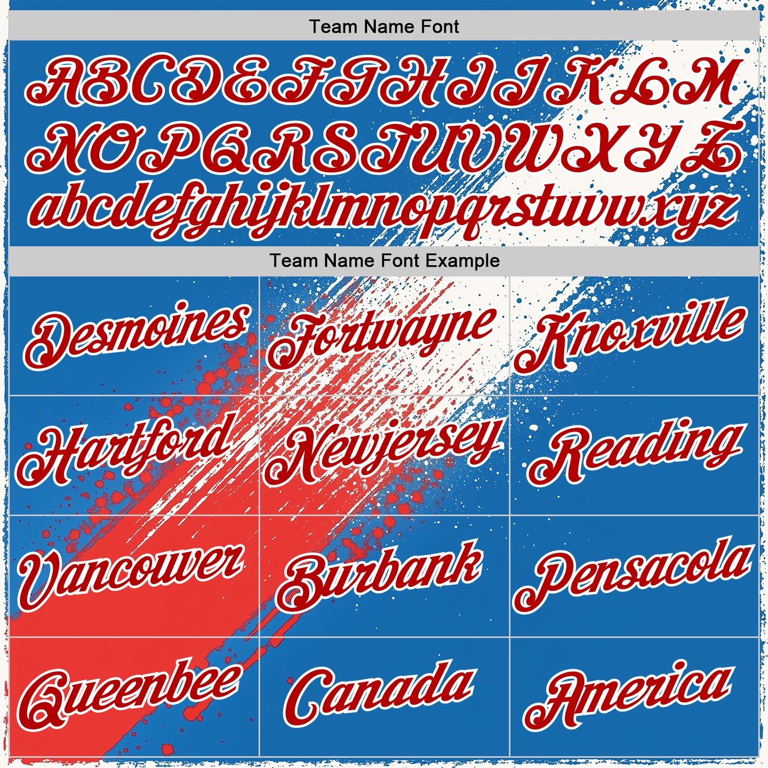 Custom Blue Red-White 3D Pattern Design USA Cuba Sportswear Performance T-Shirt