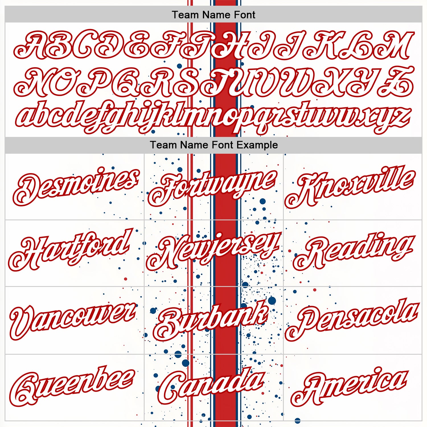 Custom White Red 3D Pattern Design Canada Sportswear Performance T-Shirt