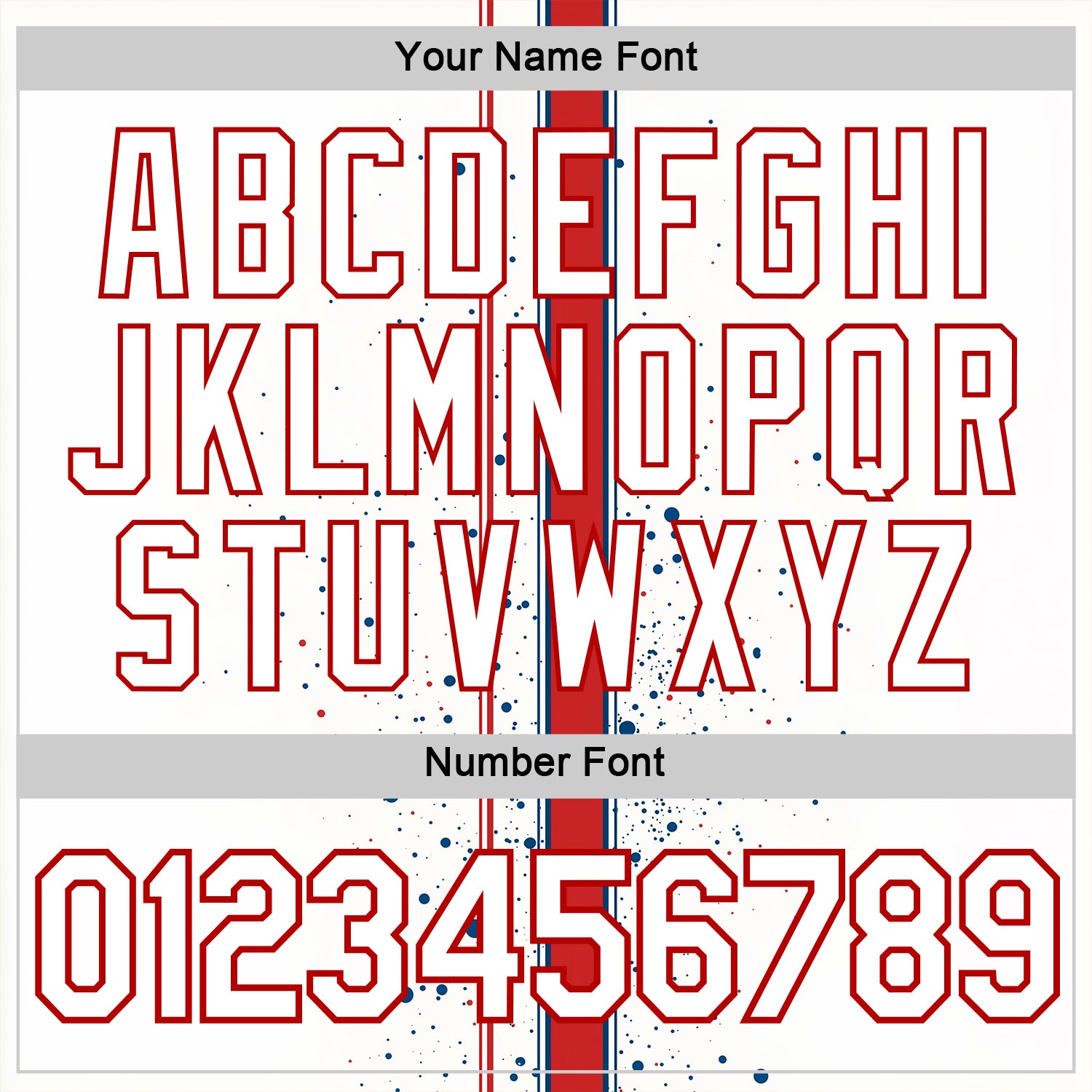 Custom White Red 3D Pattern Design Canada Sportswear Performance T-Shirt