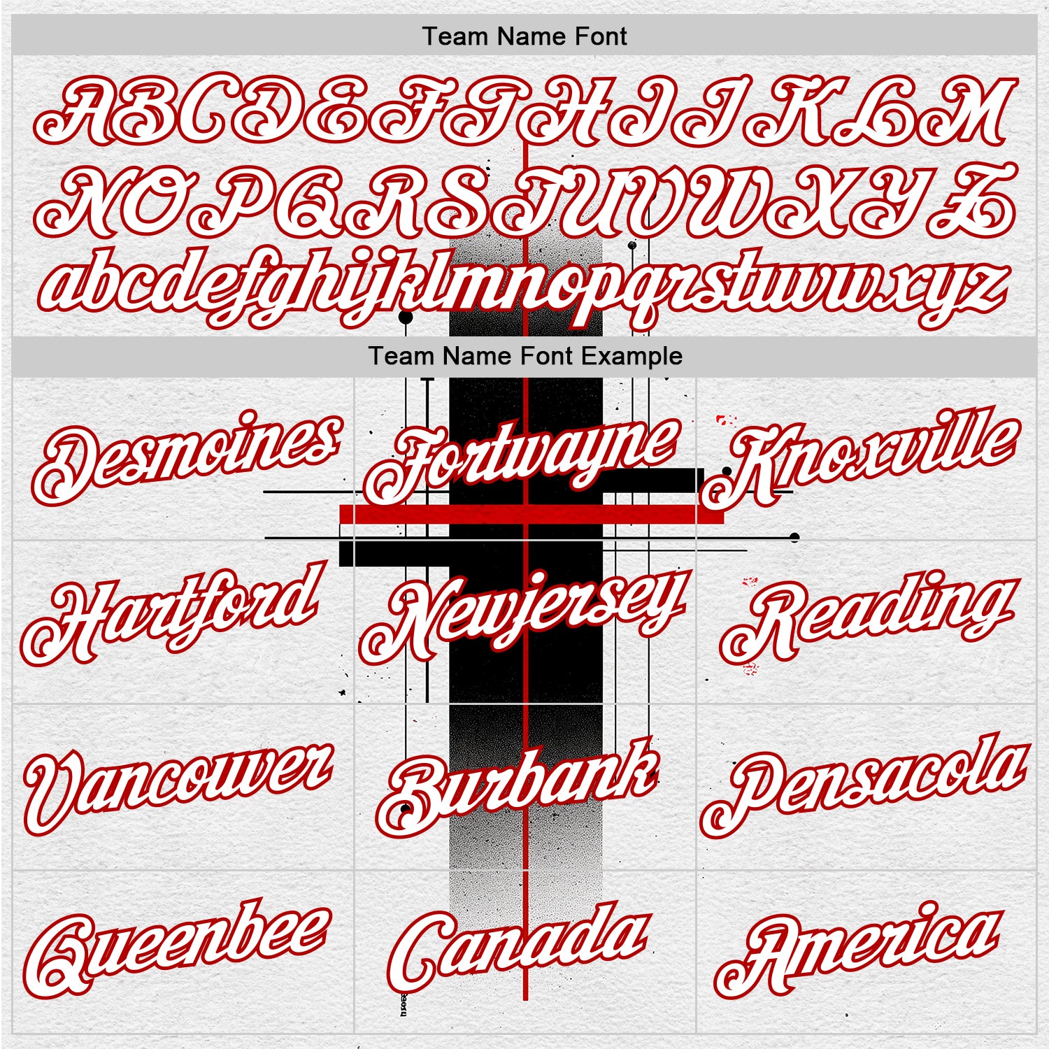 Custom White Black-Red 3D Pattern Design Gradient Cross Sportswear Performance T-Shirt