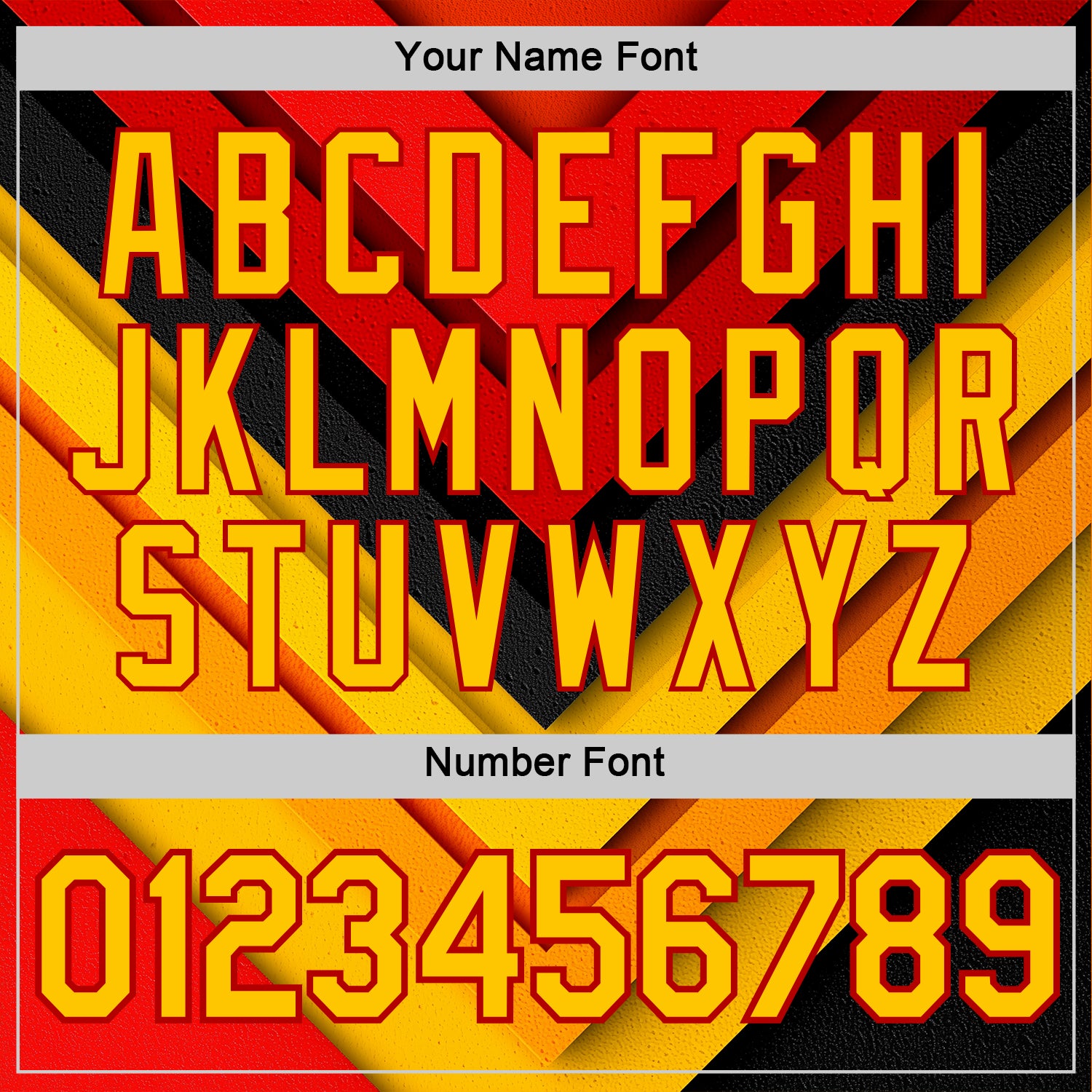 Custom Red Yellow-Black 3D Pattern Design Arrow Shape Sportswear Performance T-Shirt