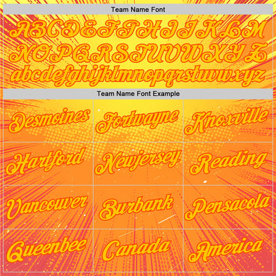 Custom Yellow Orange 3D Pattern Design Anime Inspired Gradient Sportswear Performance T-Shirt