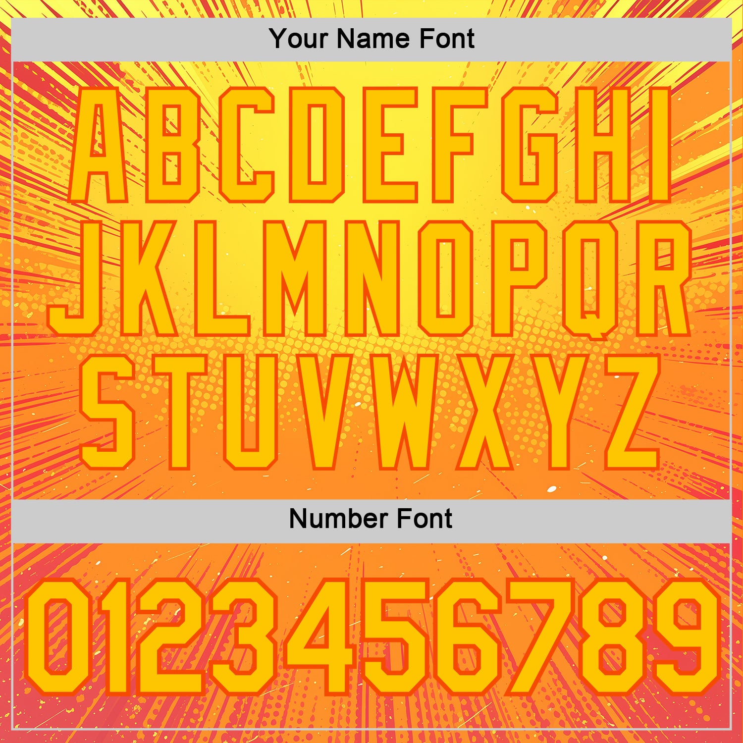 Custom Yellow Orange 3D Pattern Design Anime Inspired Gradient Sportswear Performance T-Shirt