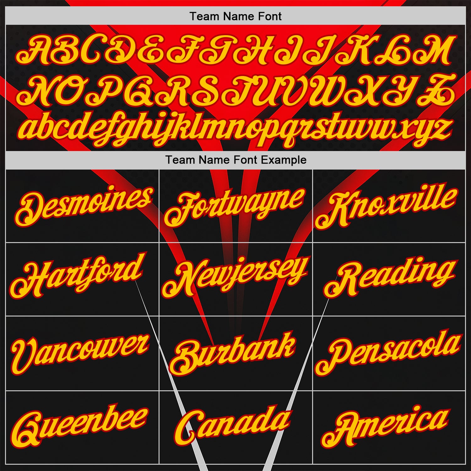 Custom Black Yellow-Red 3D Pattern Design Gradient Line Sportswear Performance T-Shirt