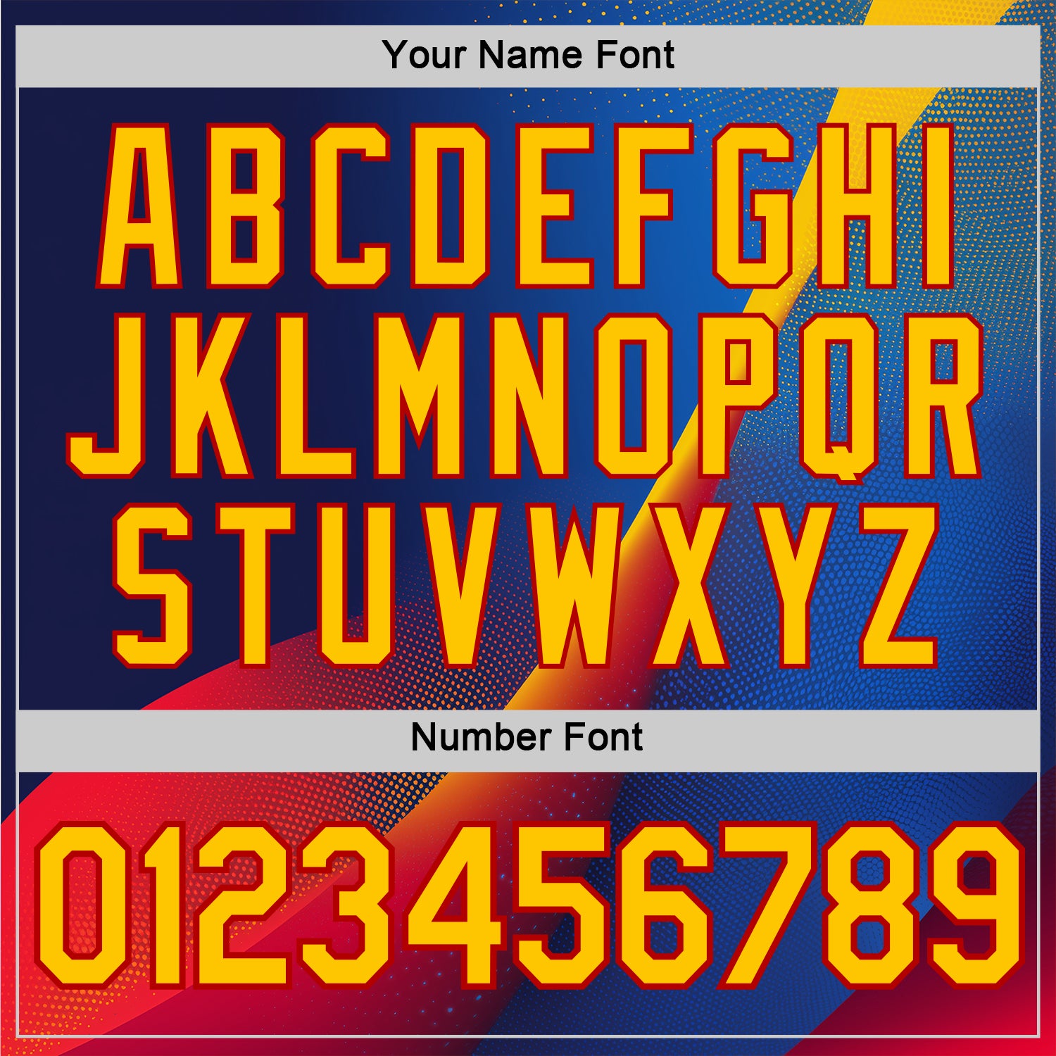 Custom Blue Yellow-Red 3D Pattern Design Romania Colombia Sportswear Performance T-Shirt