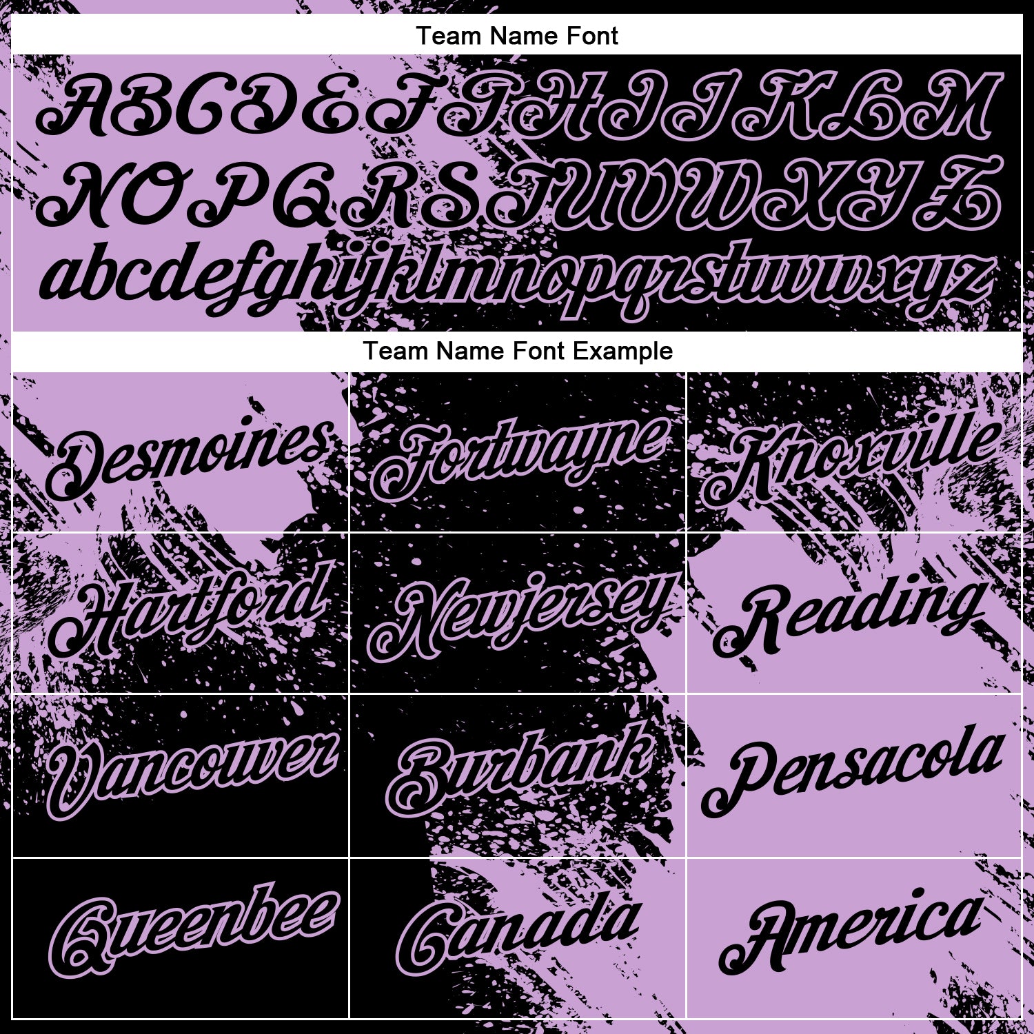 Custom Black Light Purple 3D Pattern Design Abstract Brush Stroke Performance T-Shirt