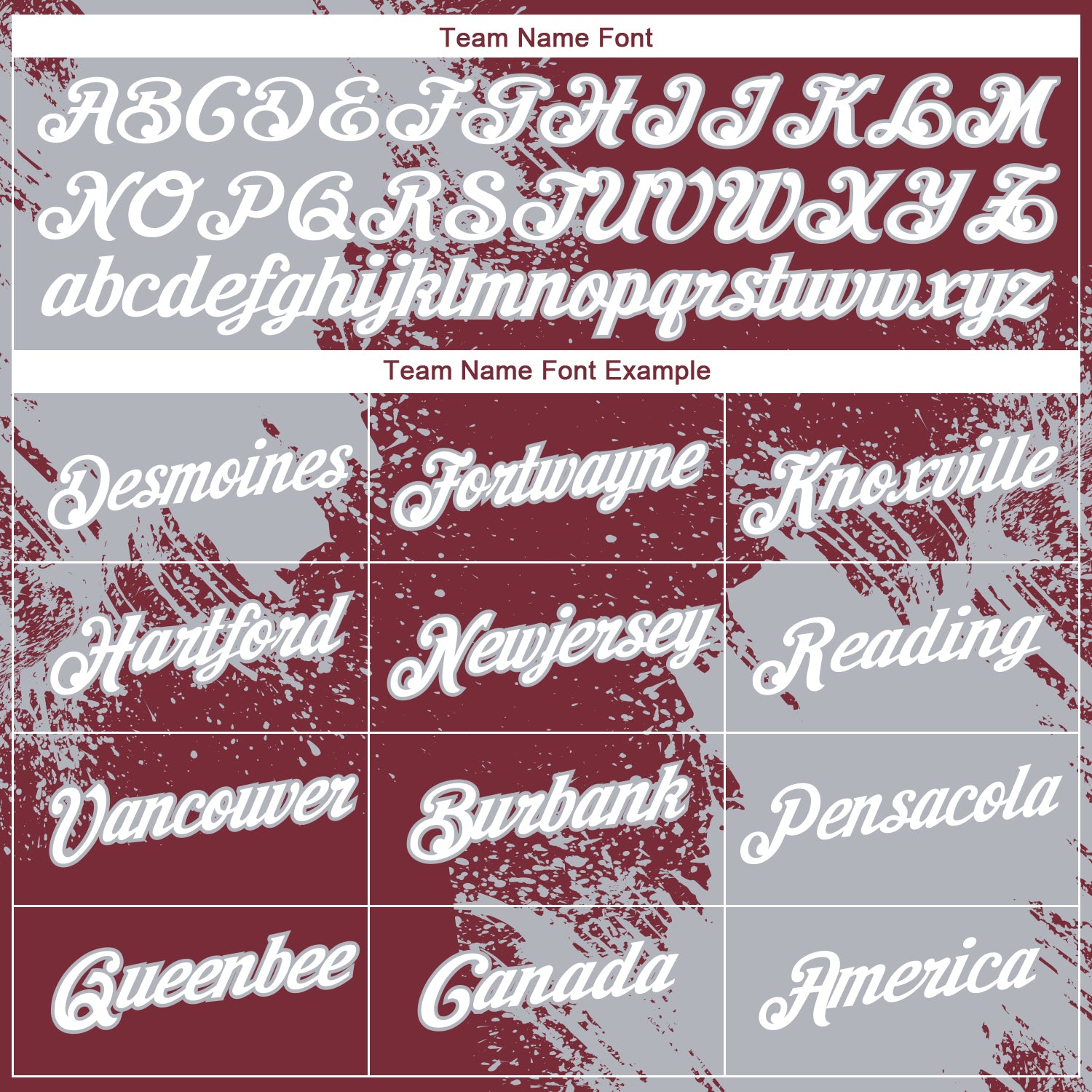 Custom Burgundy White-Gray 3D Pattern Design Abstract Brush Stroke Performance T-Shirt